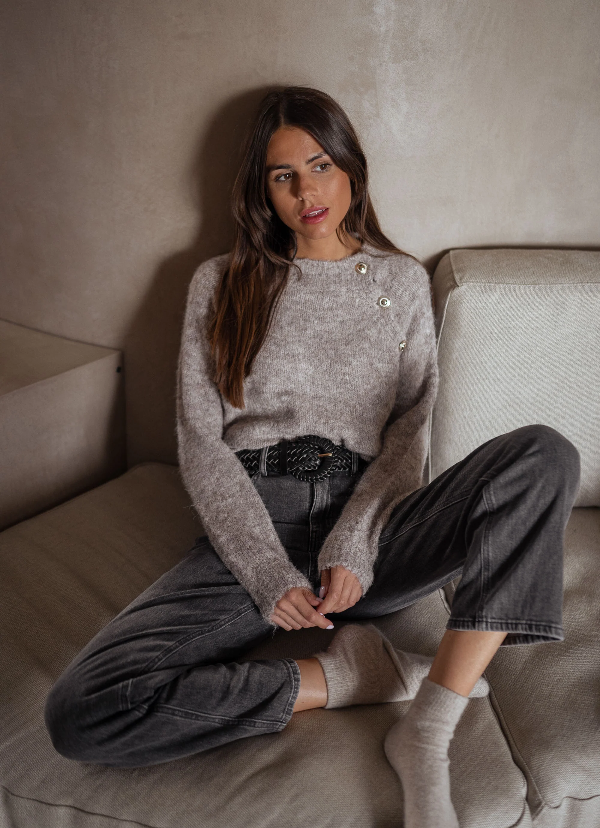 Beige Domi Sweater - Image 5
