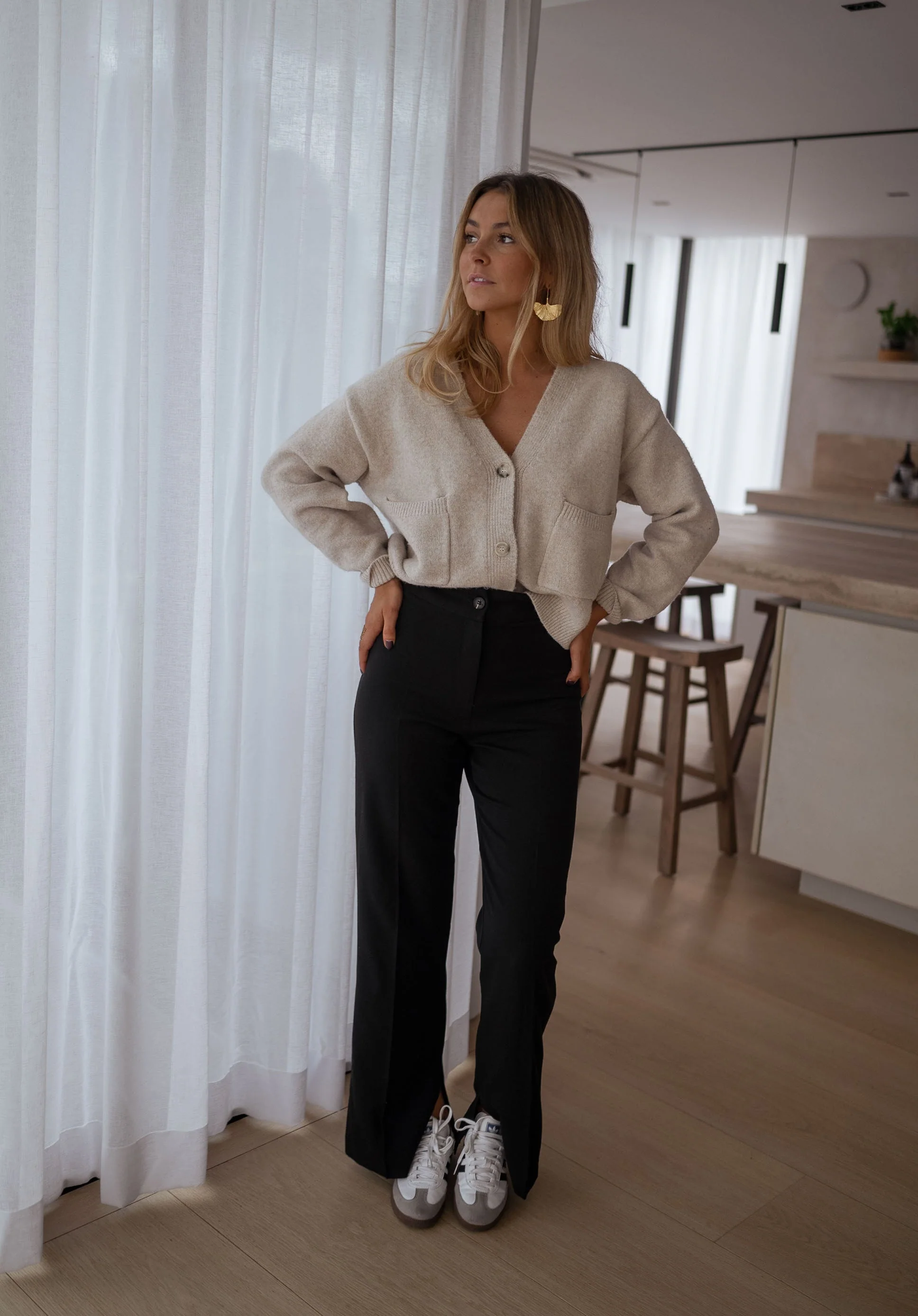 Beige Gaston Cardigan - Image 5