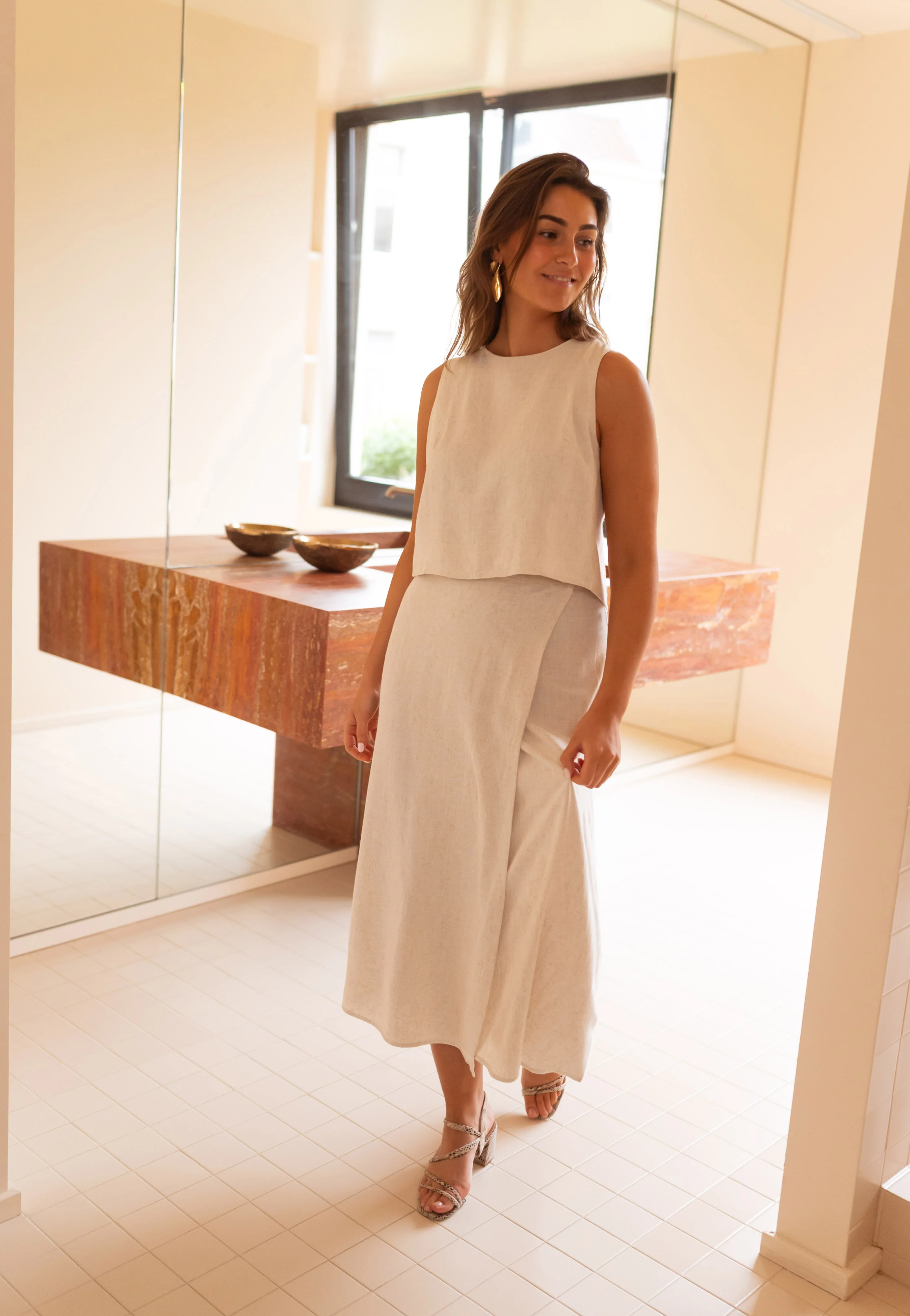 Beige Jalina Skirt - Image 6