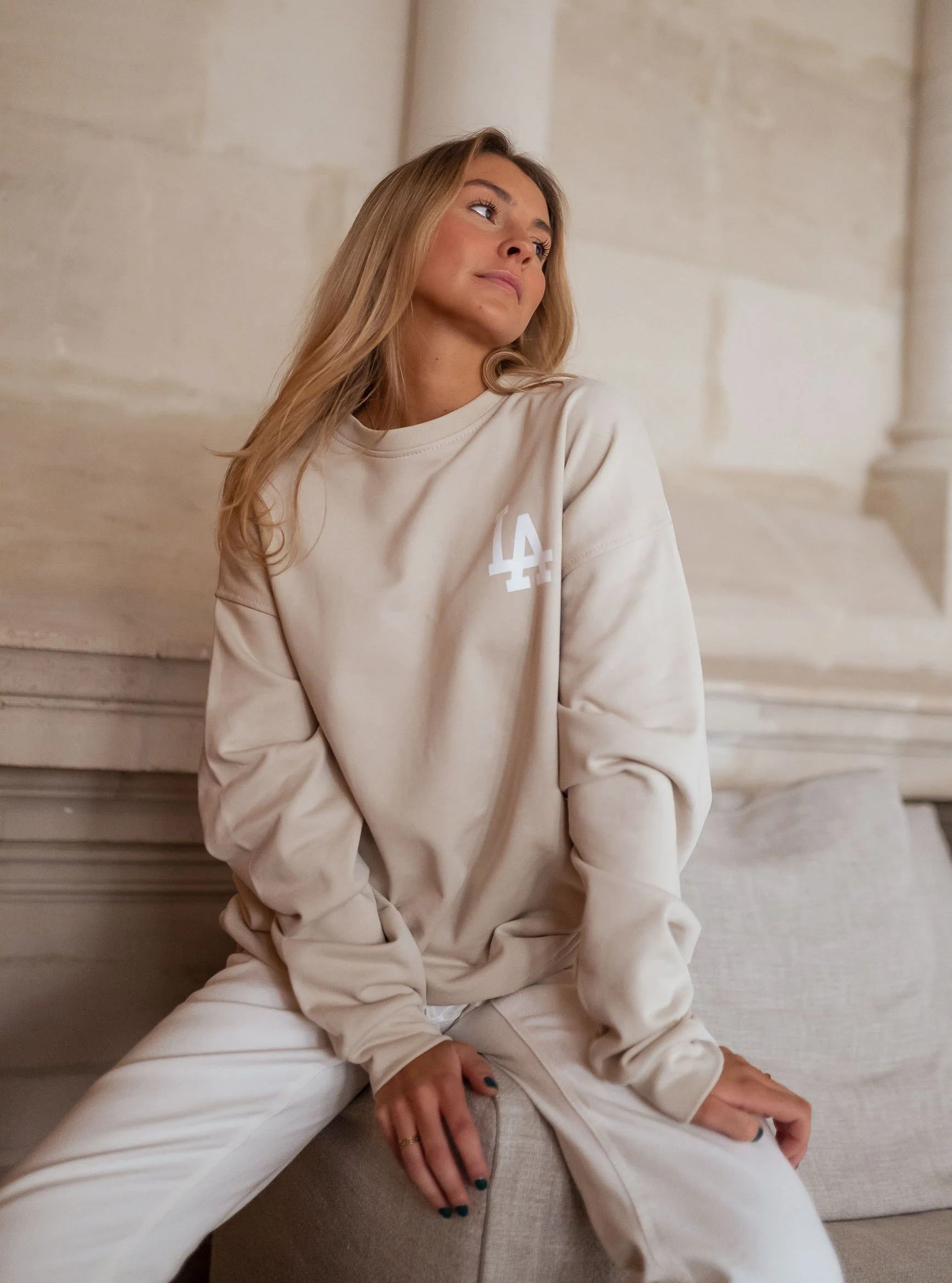 Beige Los Angeles Sweater - Image 4