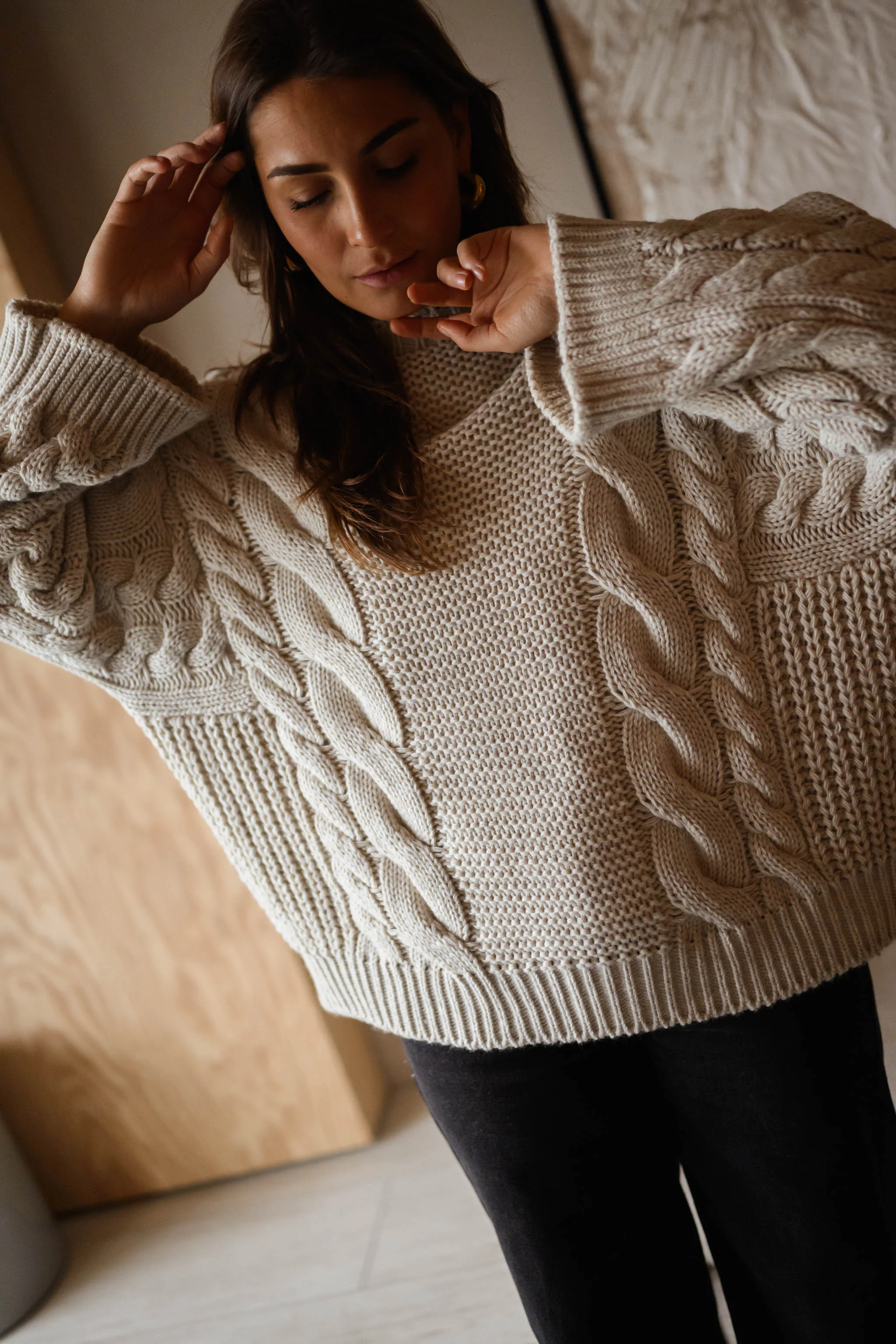 Beige Lupo Sweater - Image 10