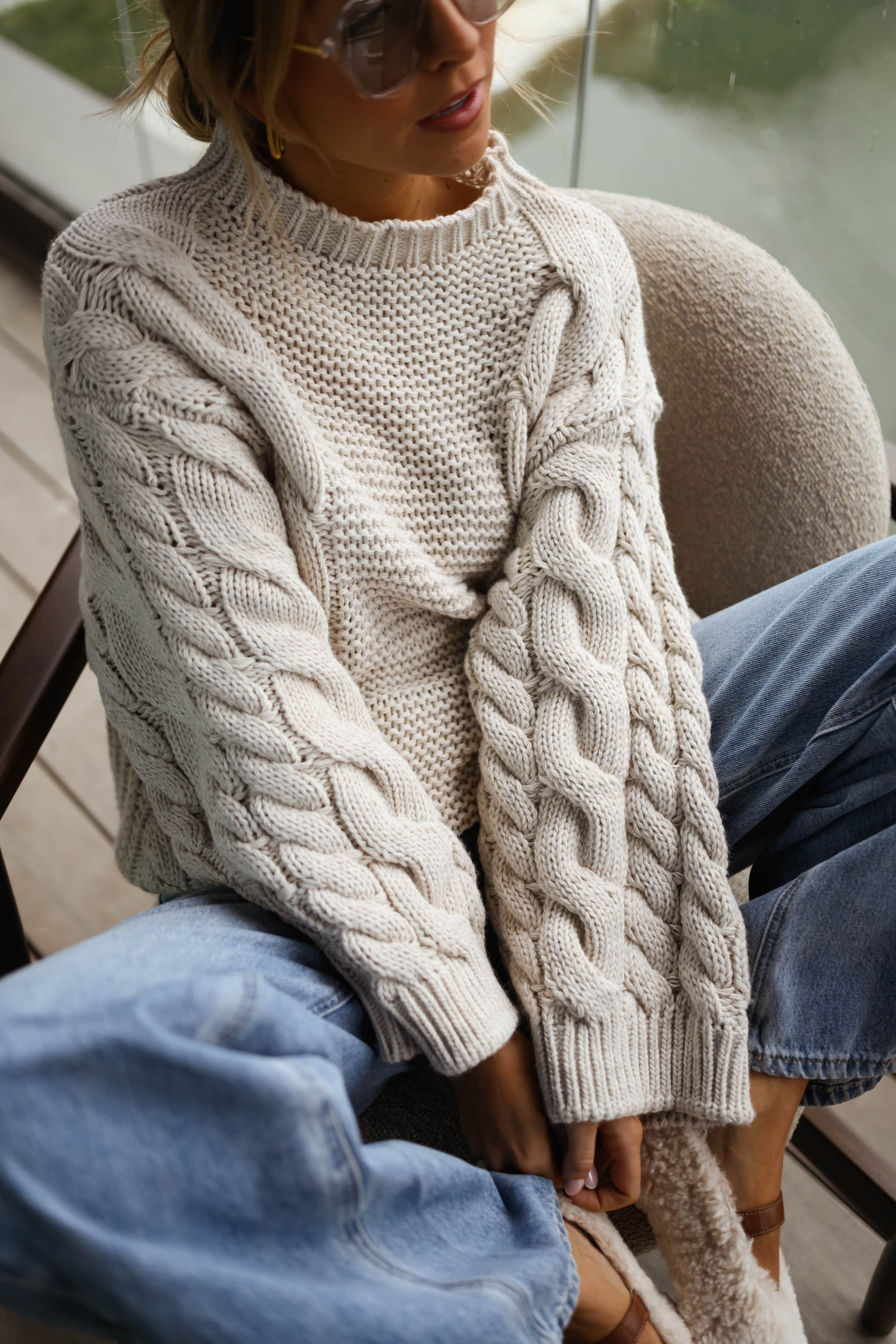 Beige Lupo Sweater - Image 6