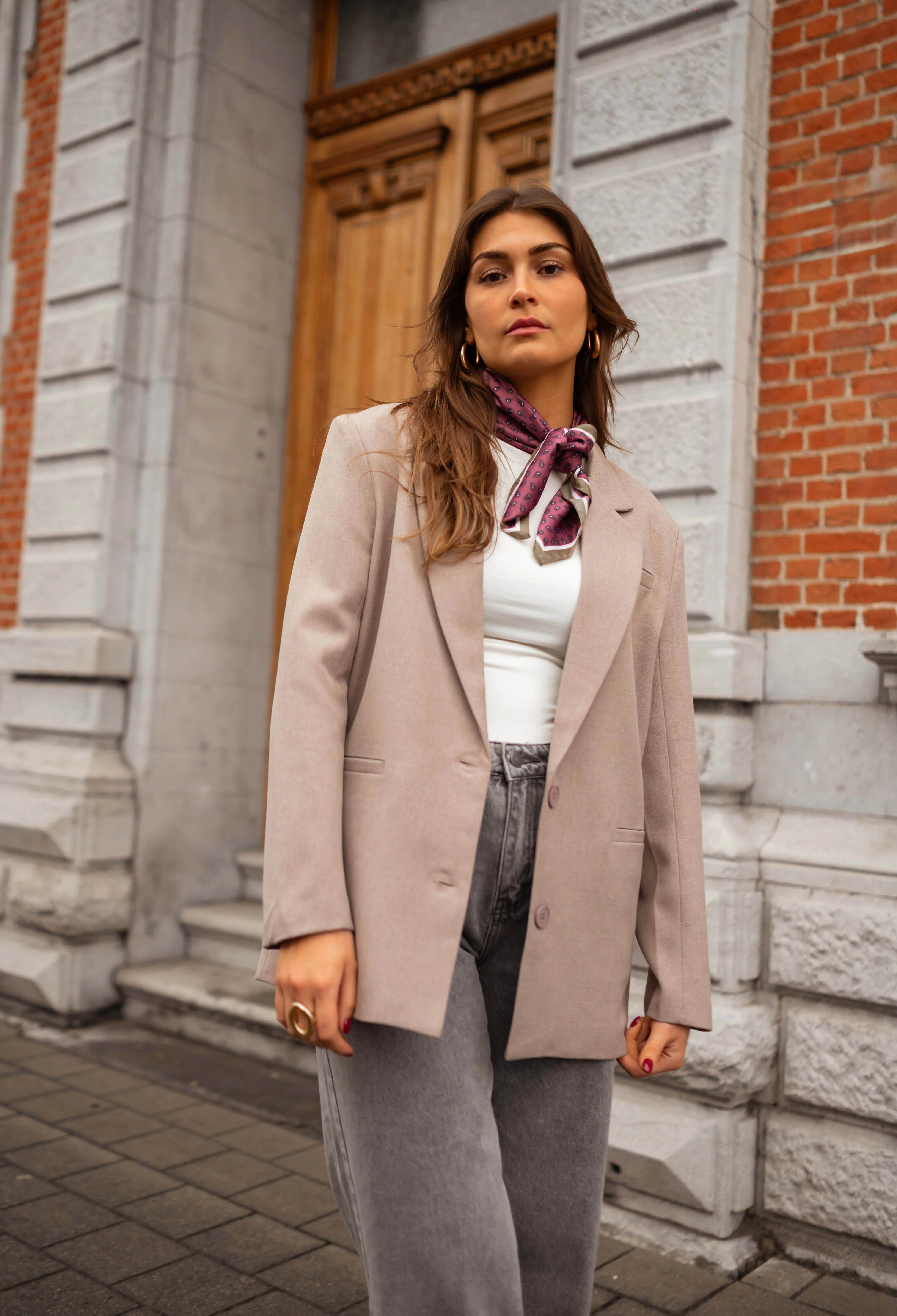 Beige Owen Blazer - Image 14