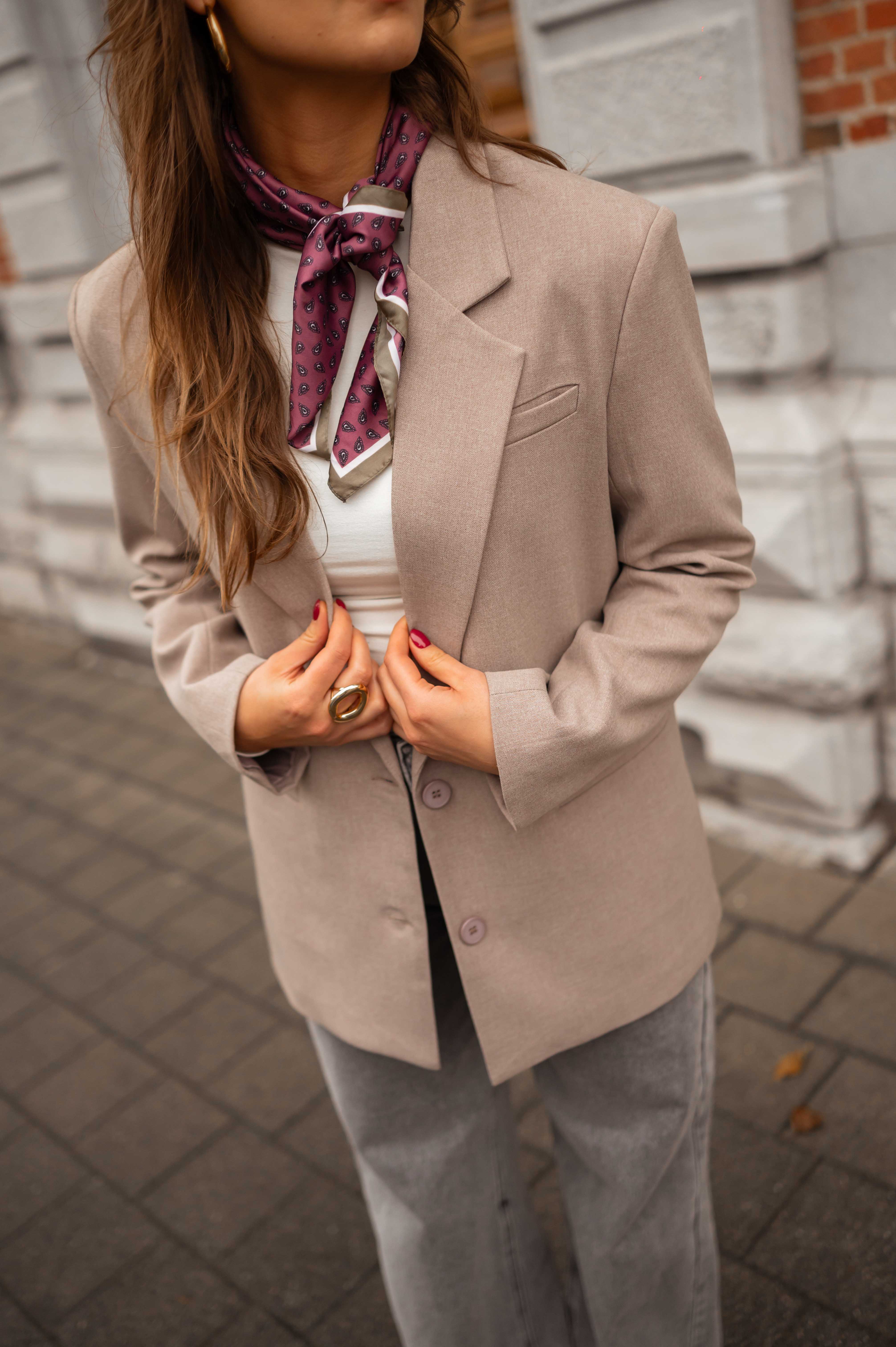Beige Owen Blazer - Image 25