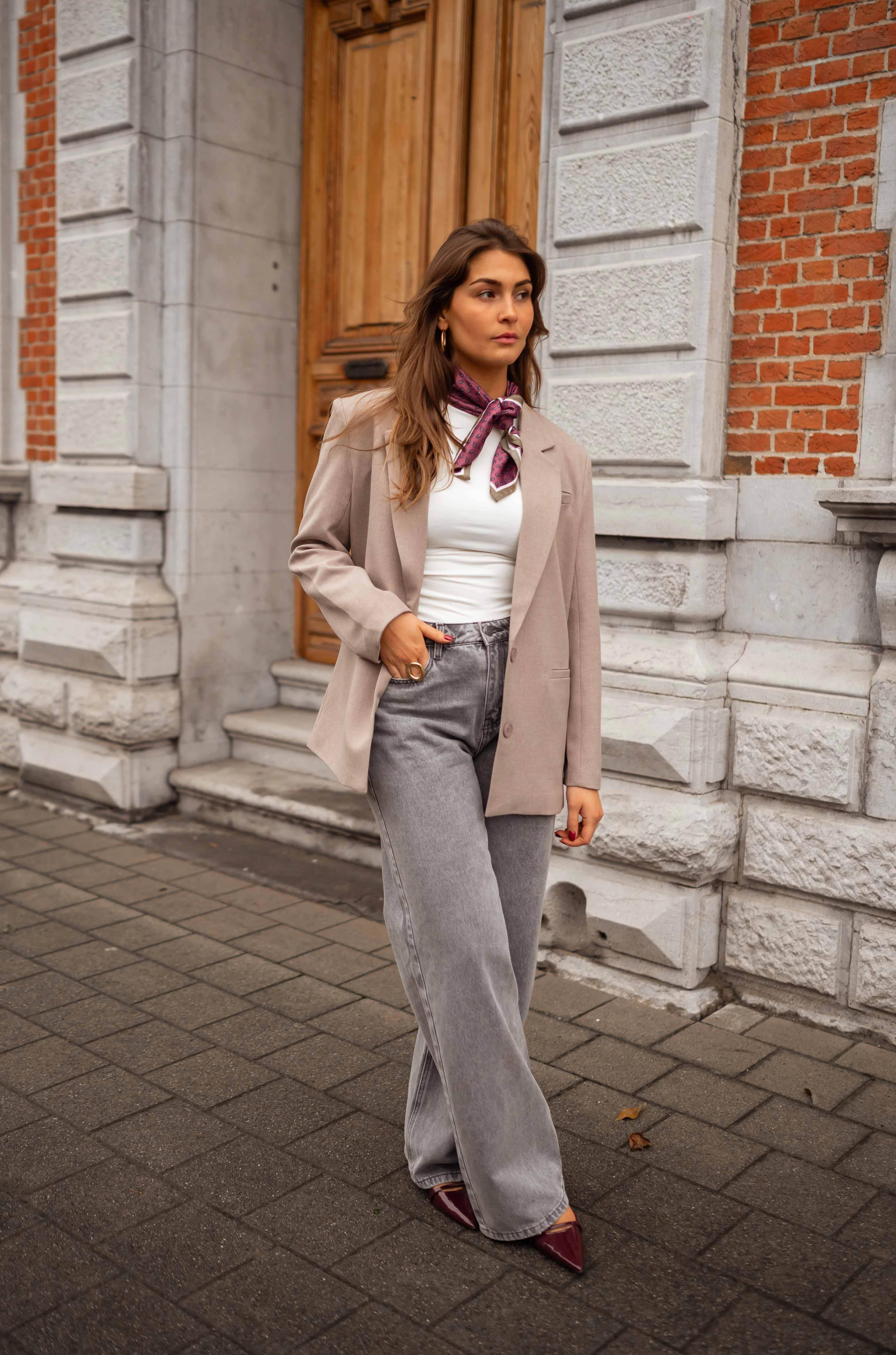 Beige Owen Blazer - Image 7