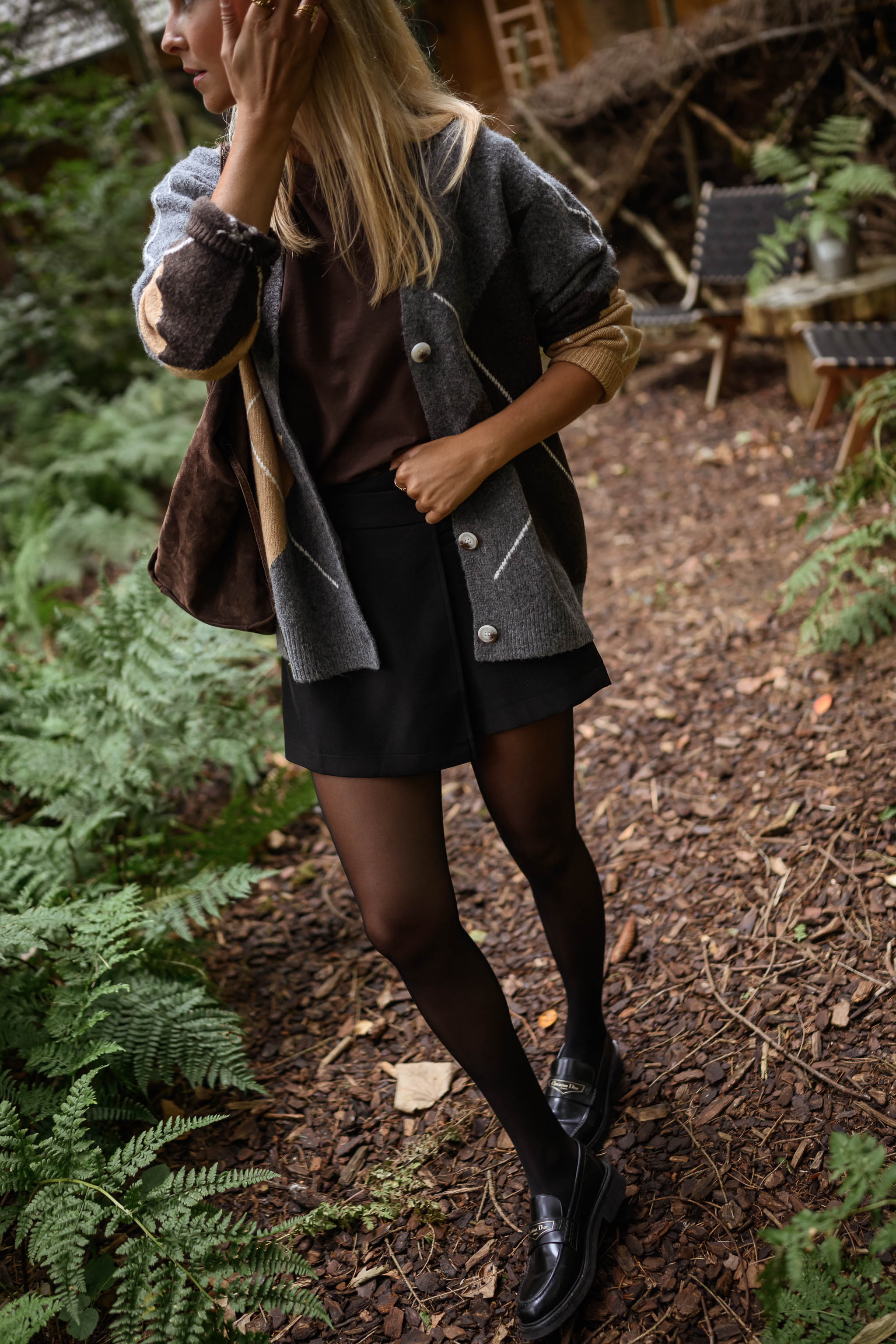Black Alonsa Skort - Image 11