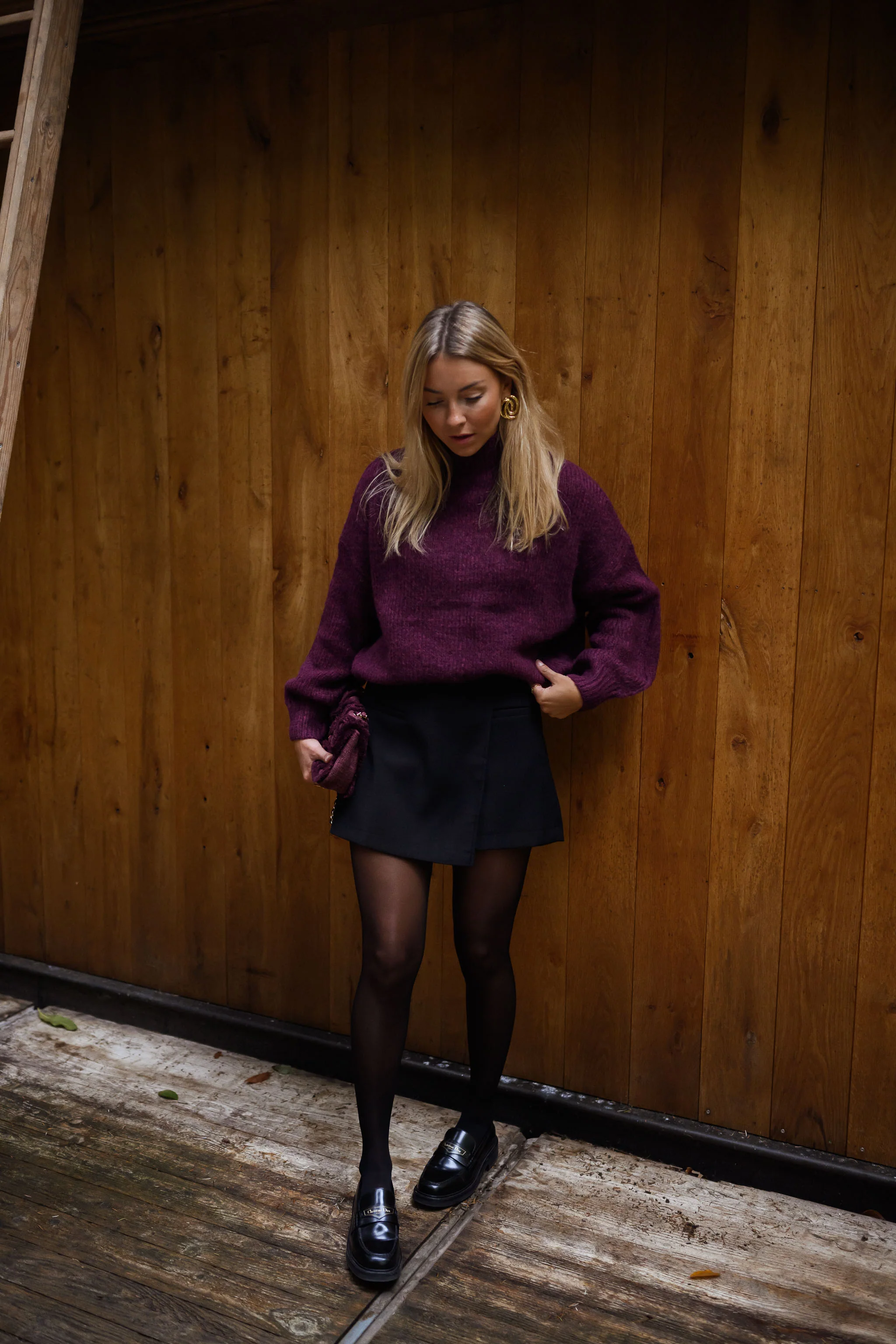Black Alonsa Skort - Image 4
