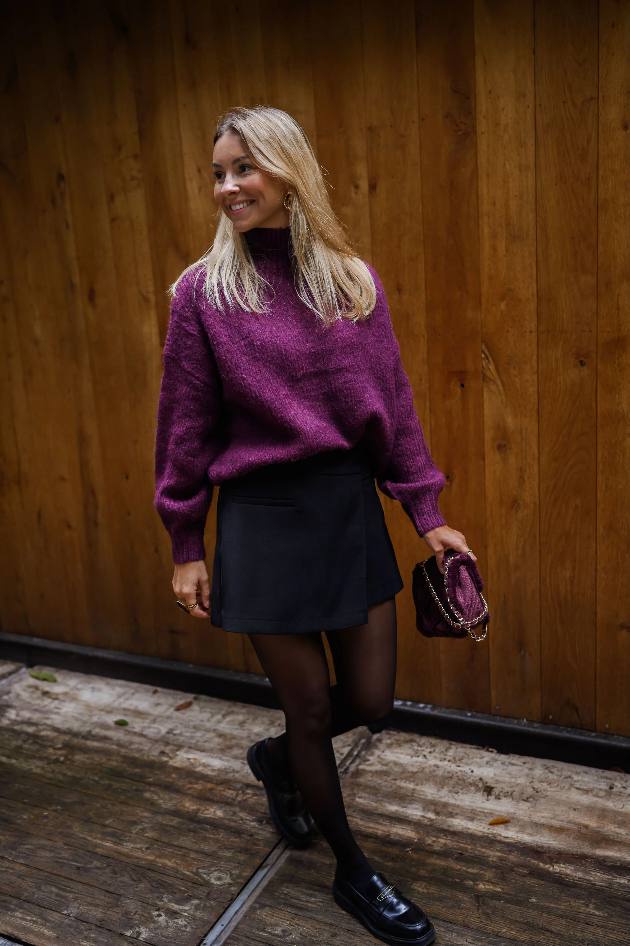 Black Alonsa Skort - Image 7