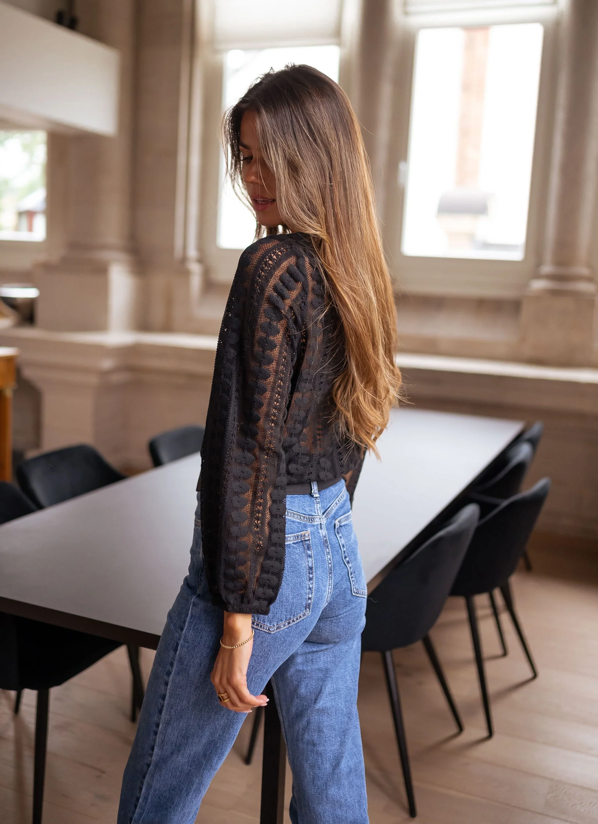 Black Laslo Blouse - Image 3
