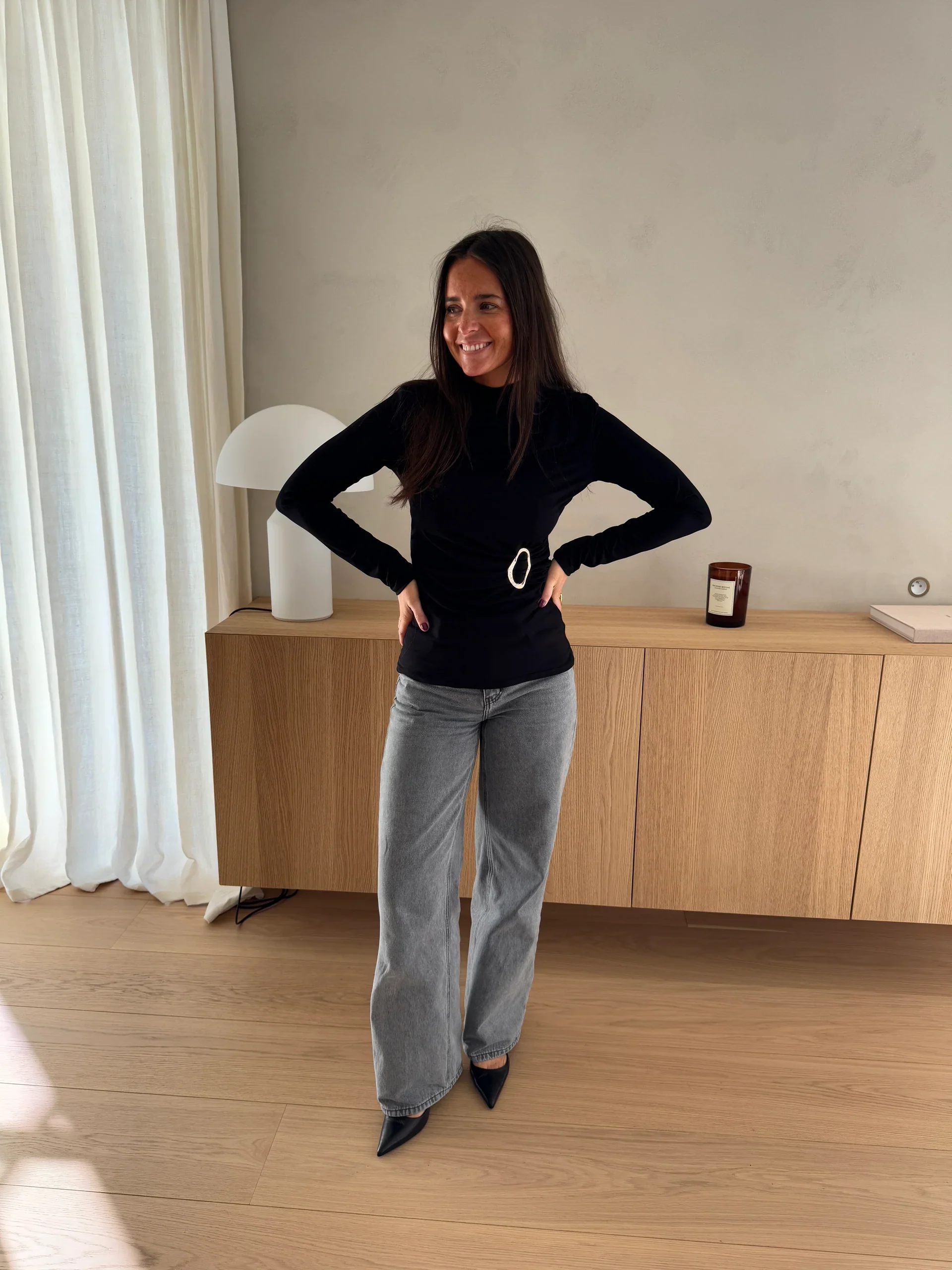 Black Noya Blouse - Image 8