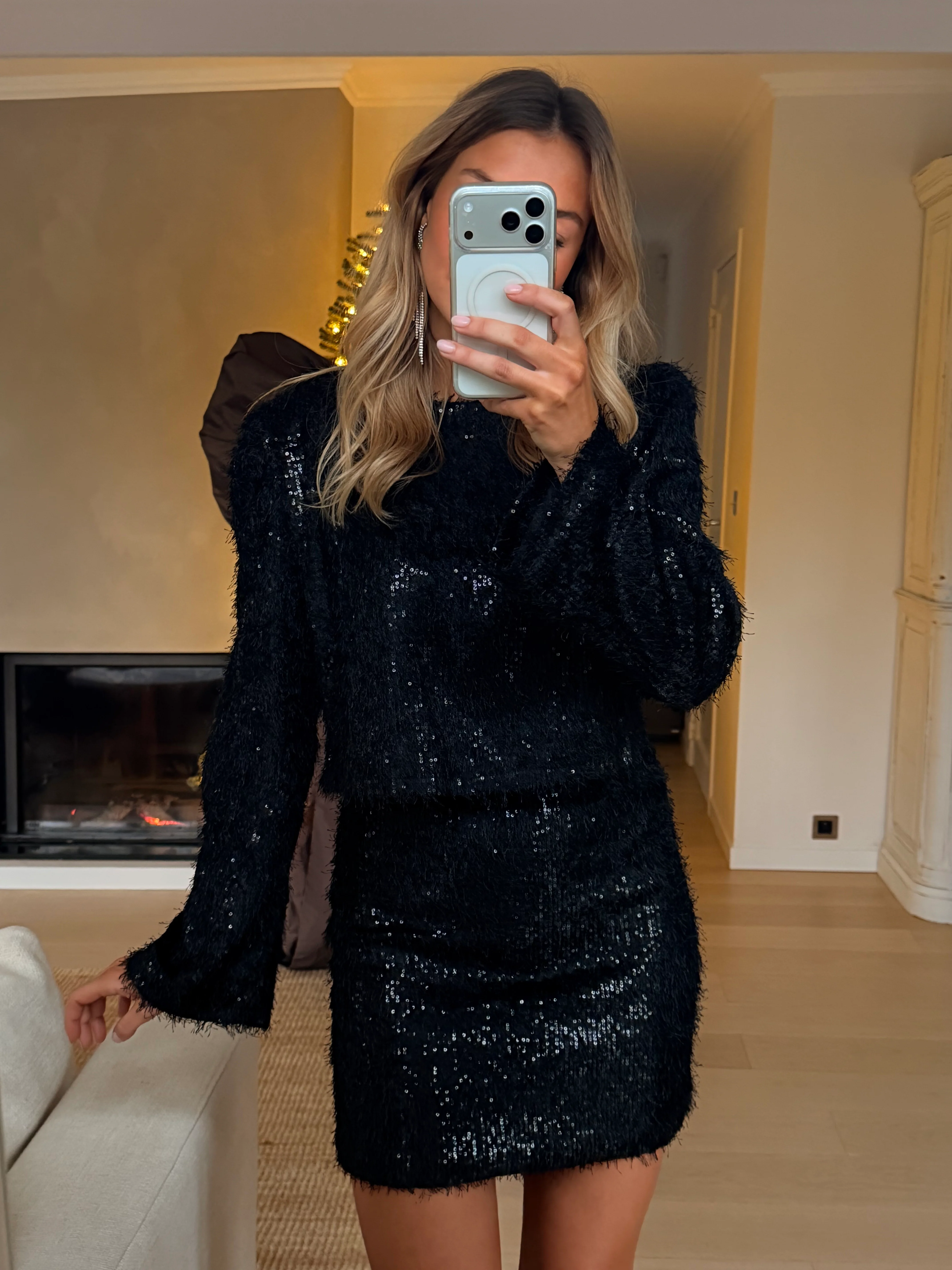 Black Ondine Blouse - Image 14