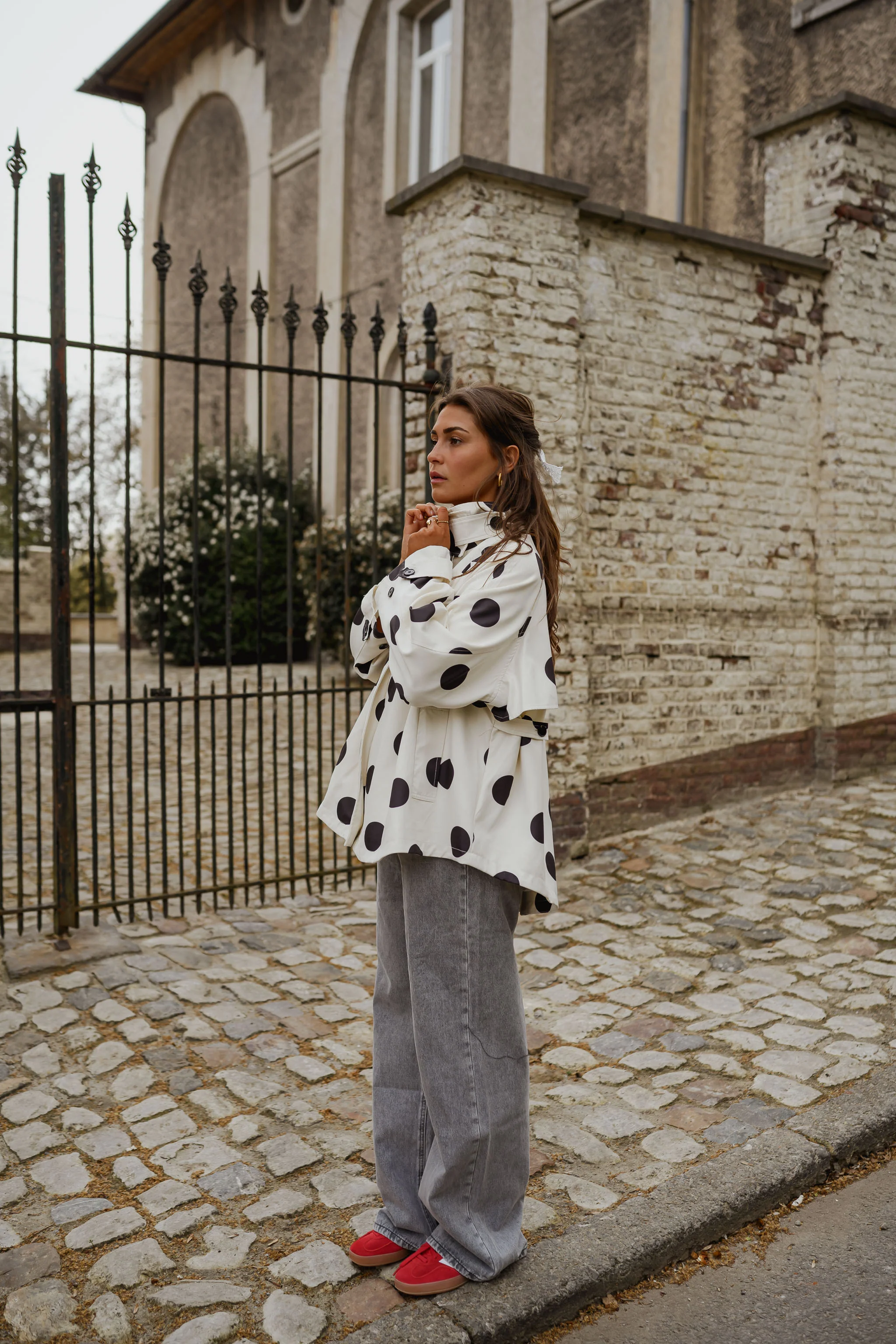 Black Polka Dot Leonard Jacket - Image 12