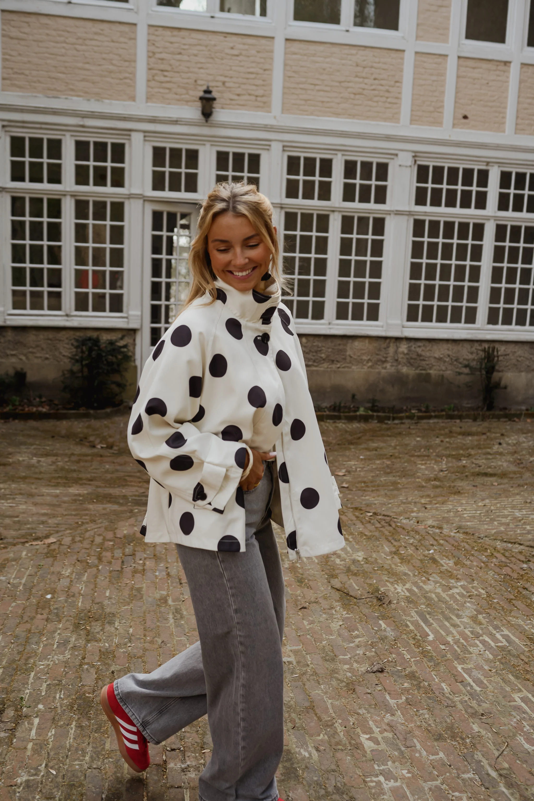 Black Polka Dot Leonard Jacket - Image 3