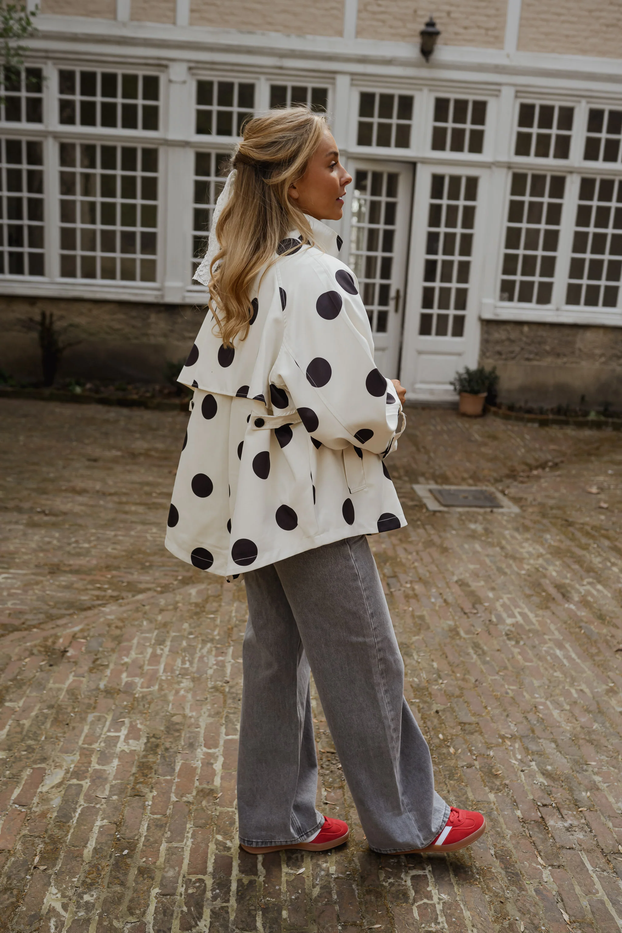 Black Polka Dot Leonard Jacket - Image 4