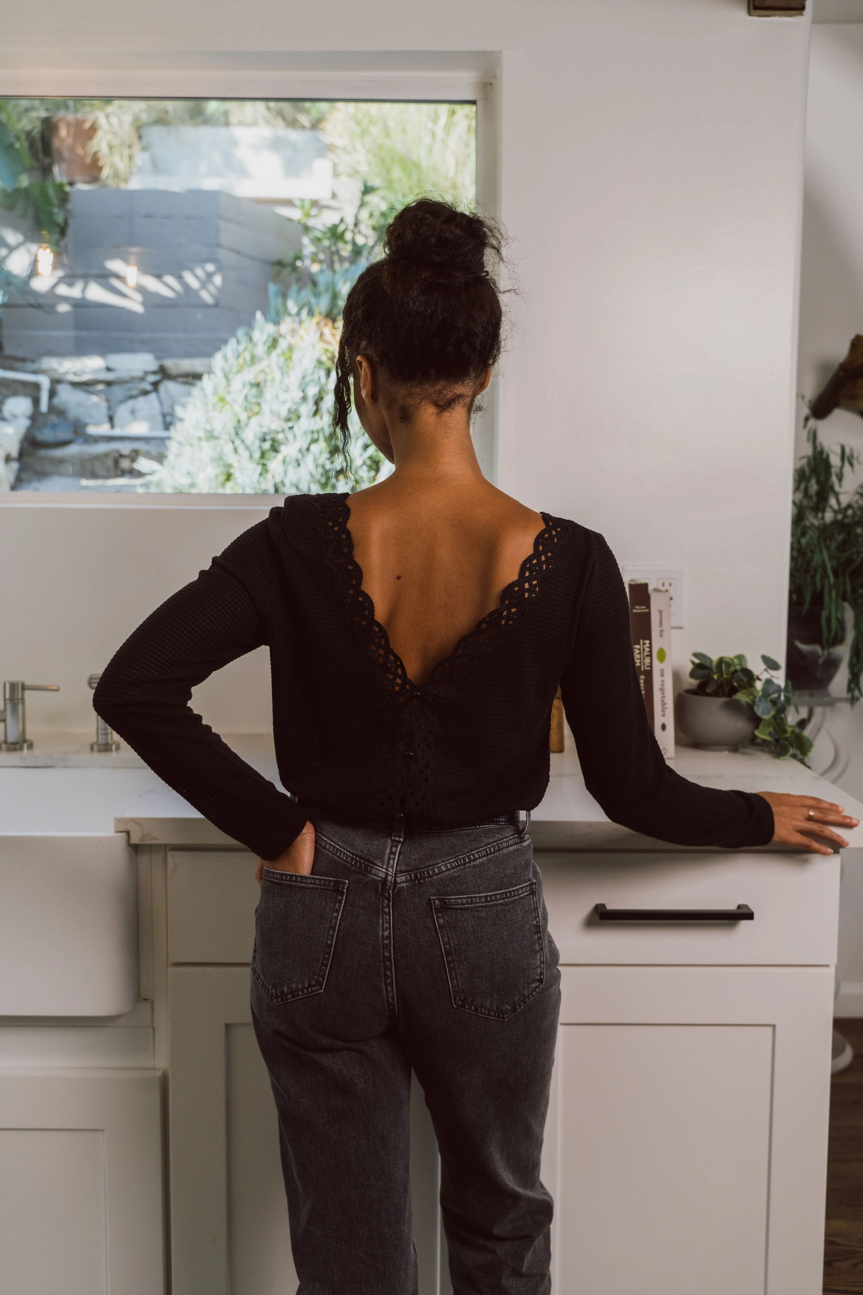 Black Silvia Blouse - Image 6