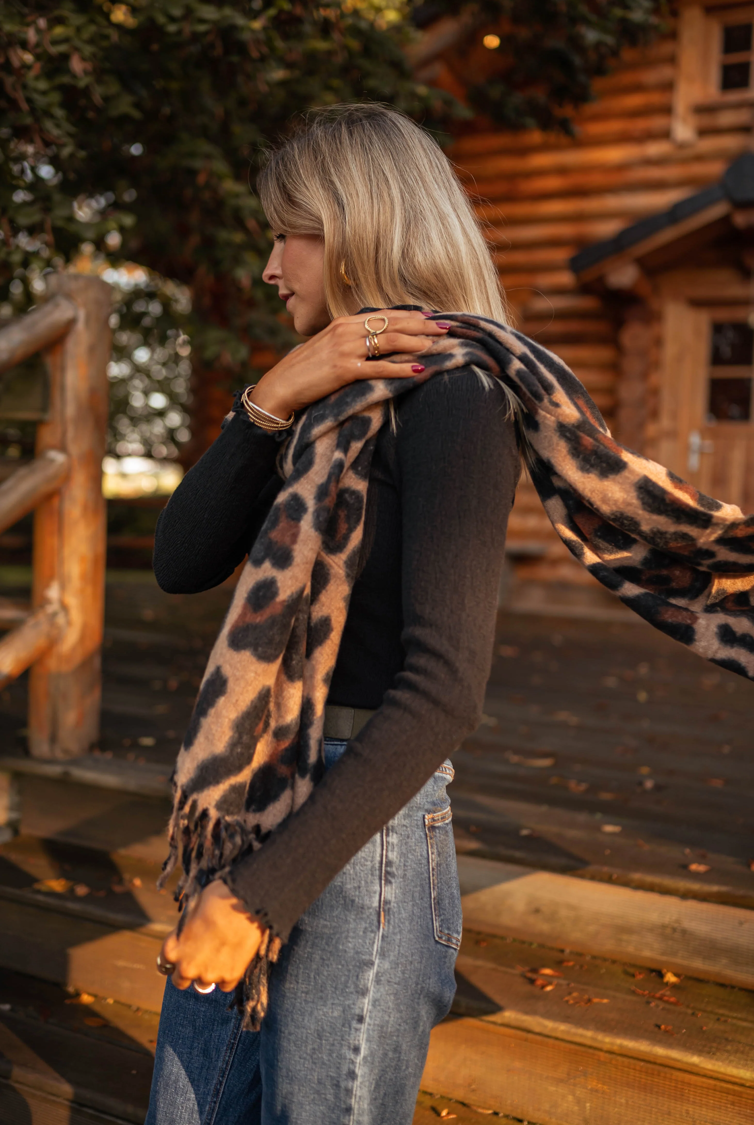 Black Thin Dina Sweater - Image 8