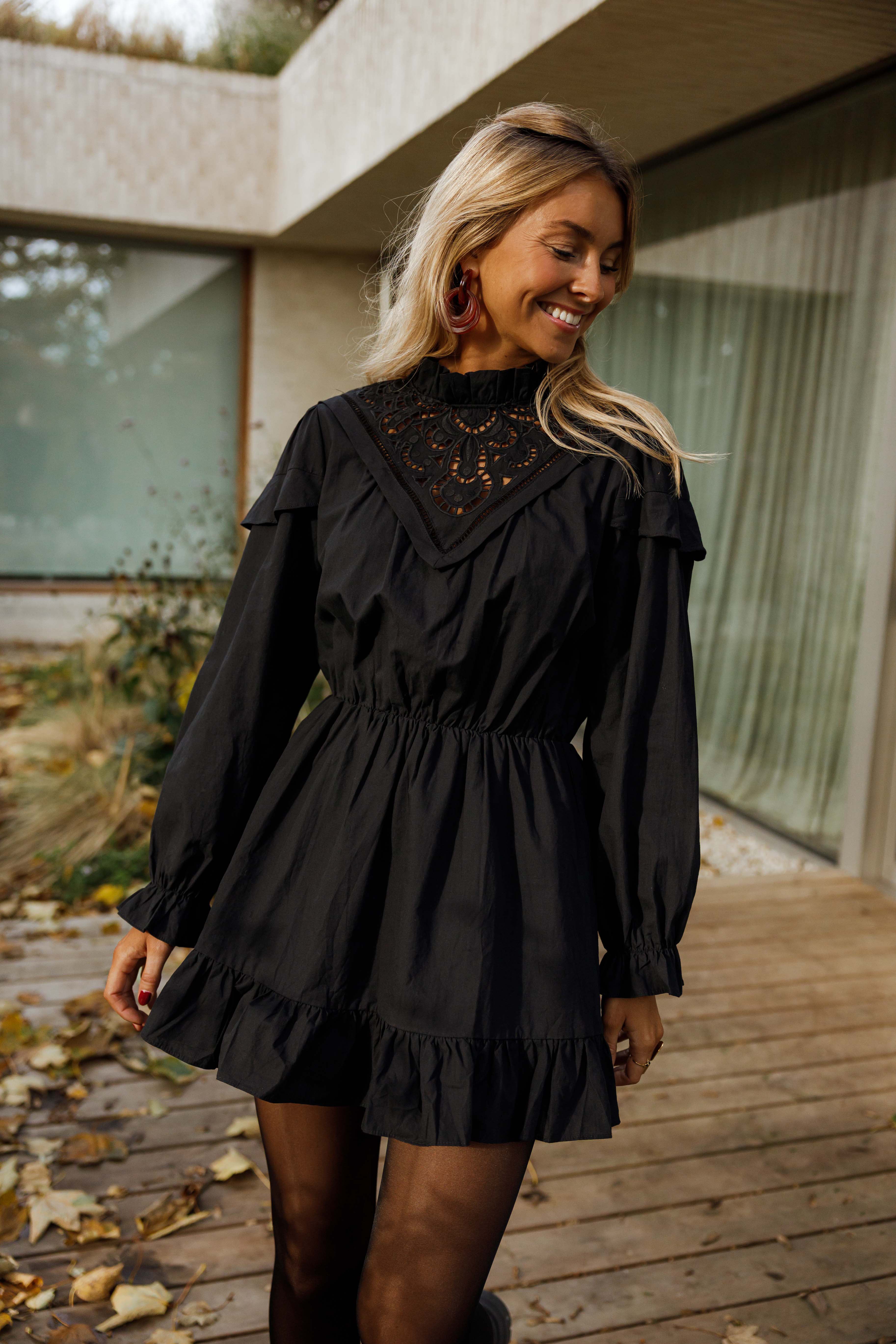 Black Tilla Dress - Image 3