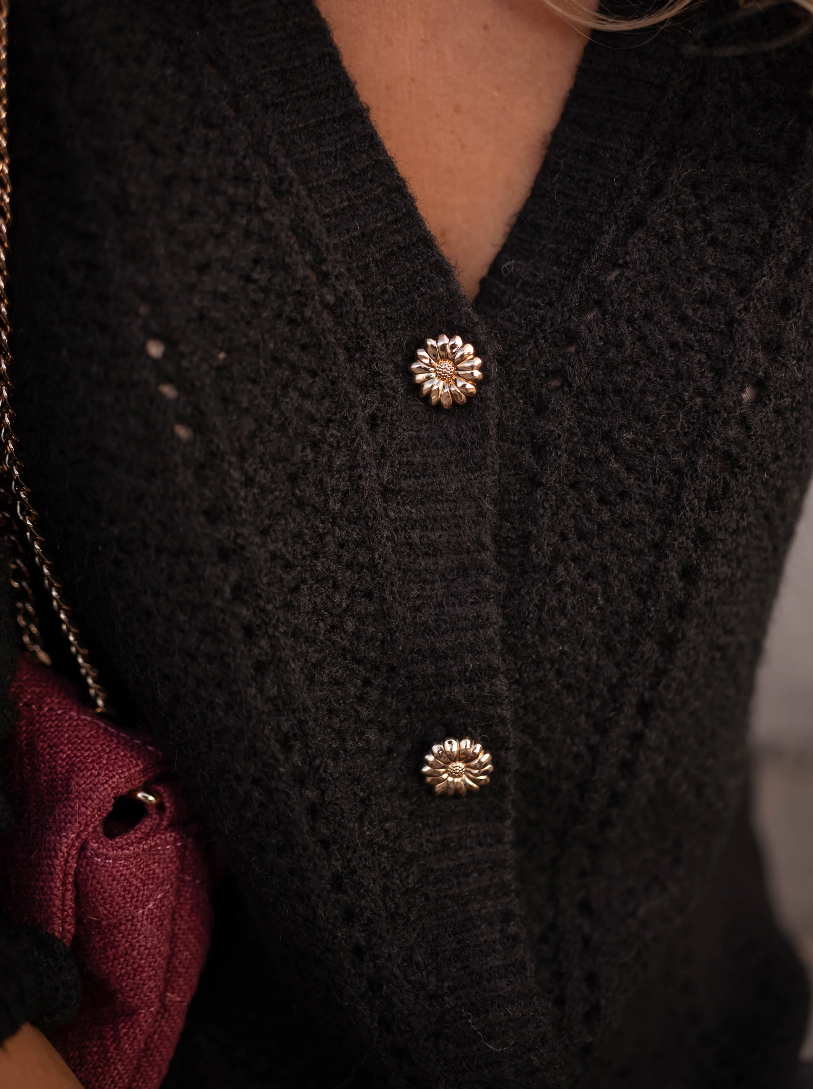 Black Xavier Cardigan - Image 5
