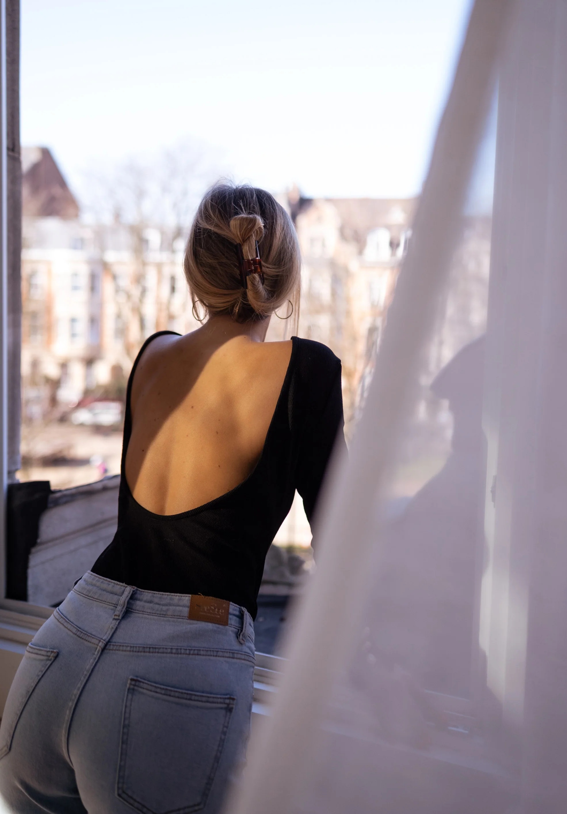 Black Yael Bodysuit - Image 3