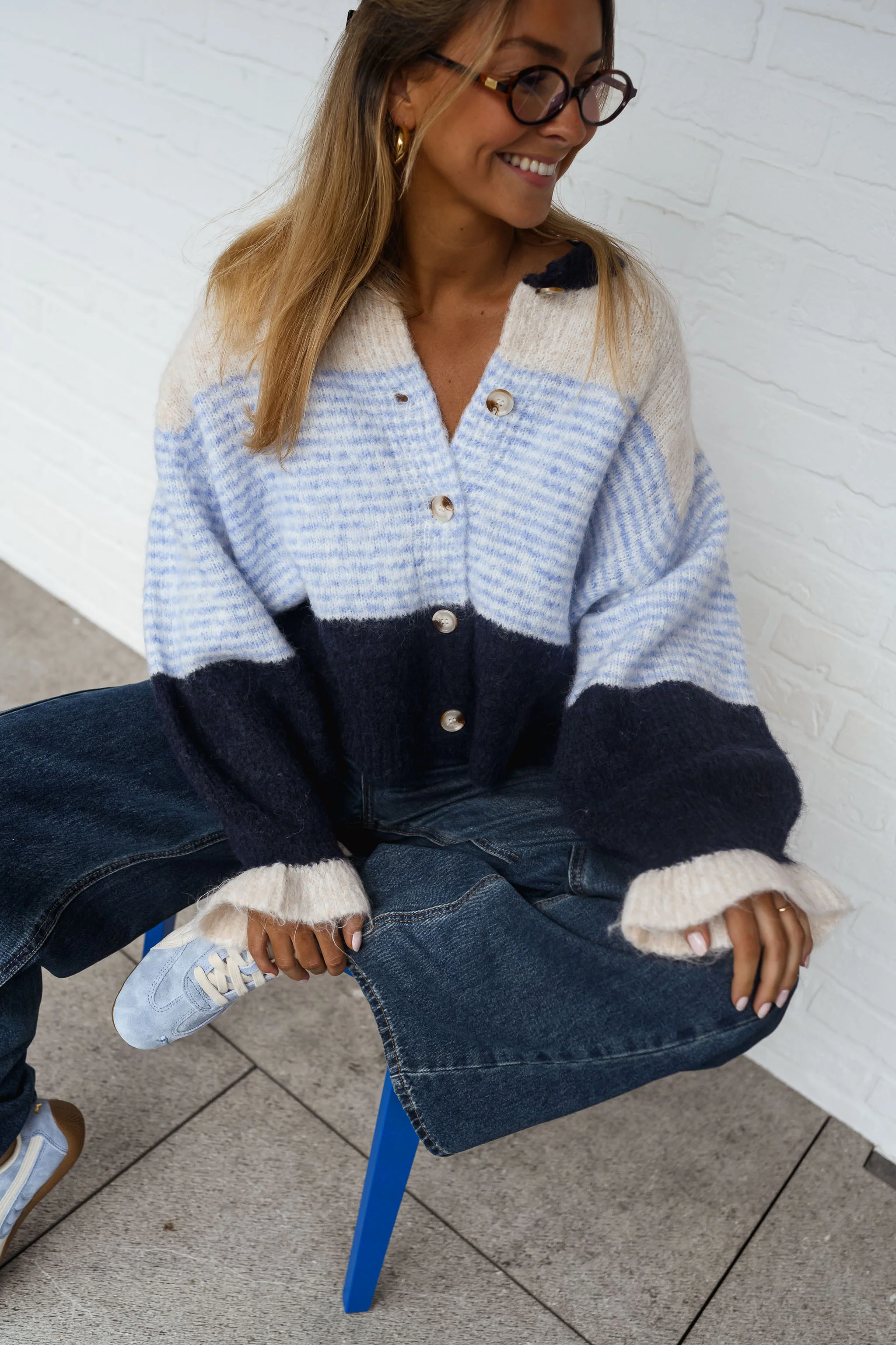 Blue Amren Cardigan - Image 13