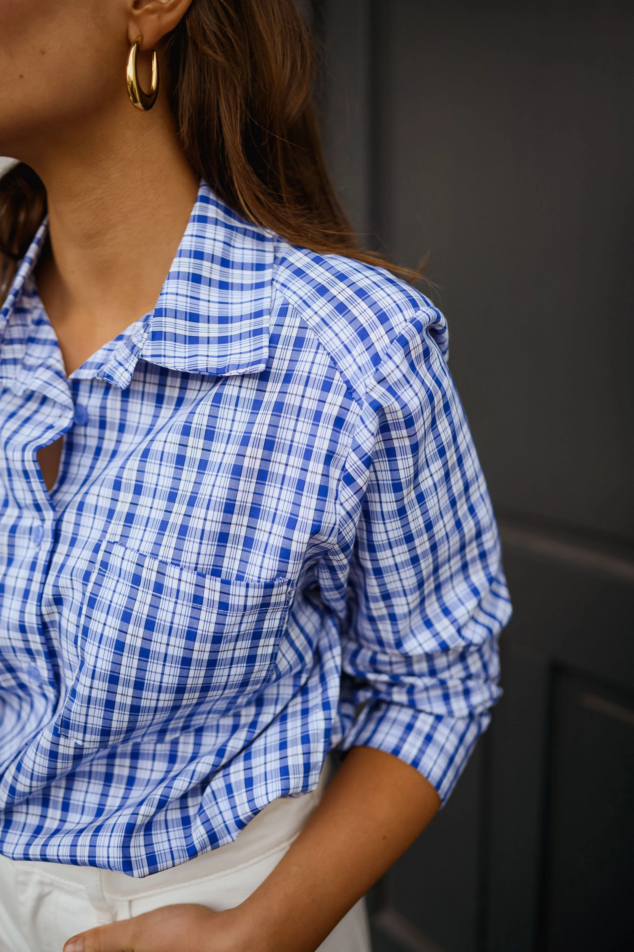 Blue Colleen Shirt - Image 8