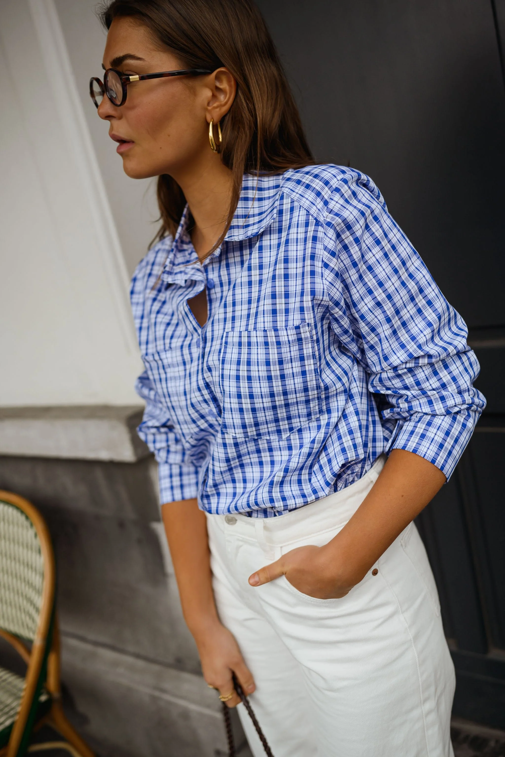 Blue Colleen Shirt - Image 9