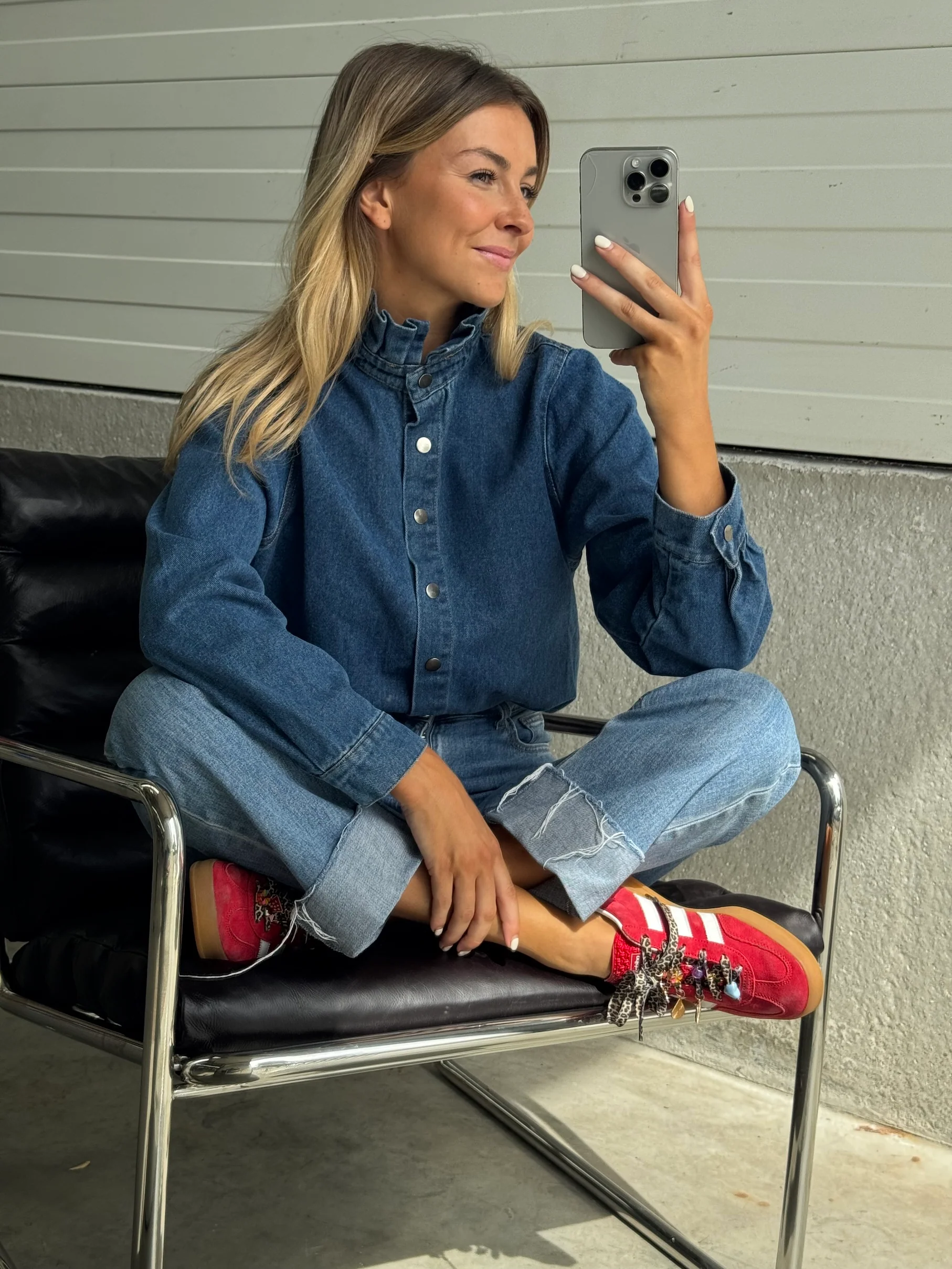 Blue Gabin Overshirt - Image 4