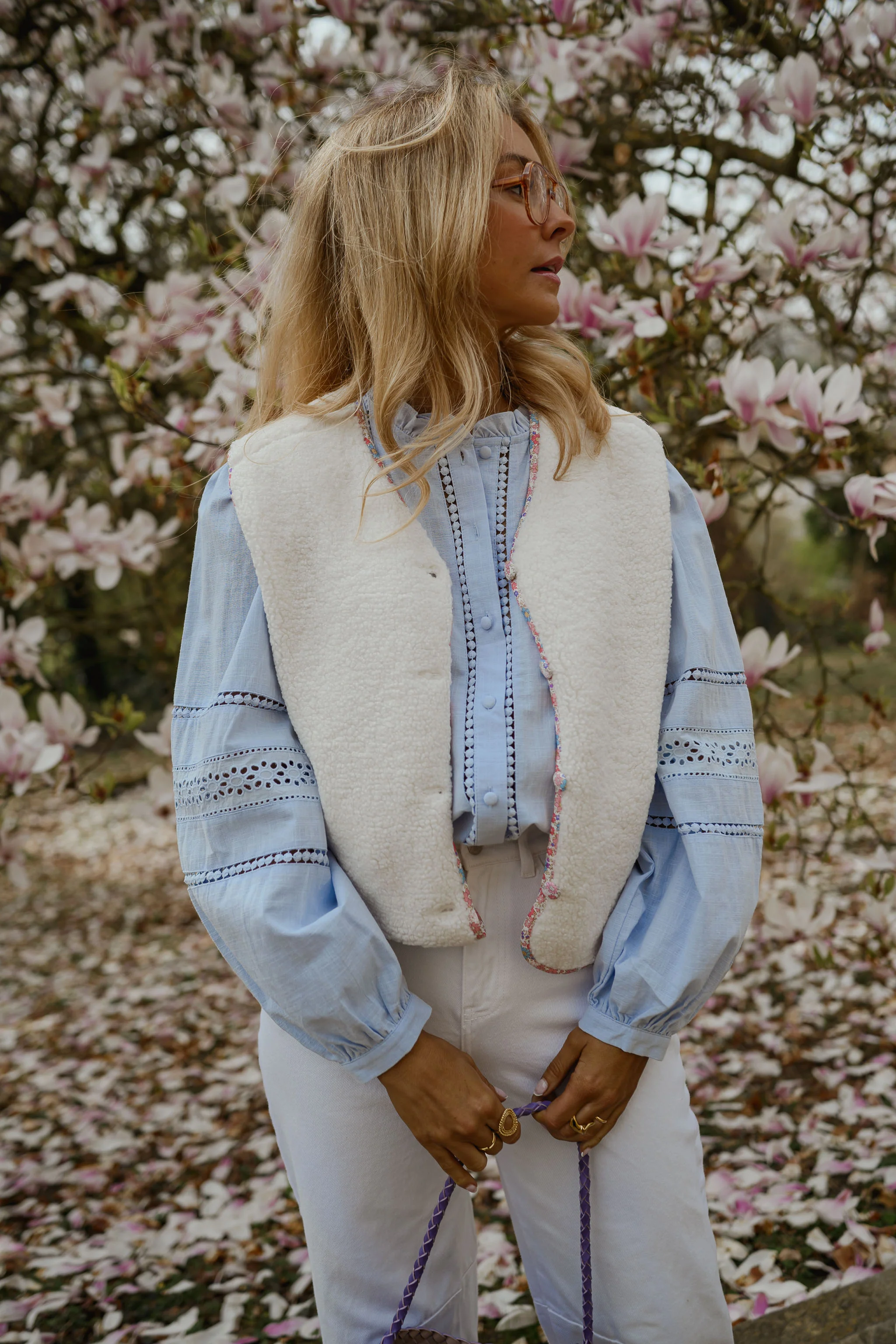 Blue Grain Blouse - Image 13