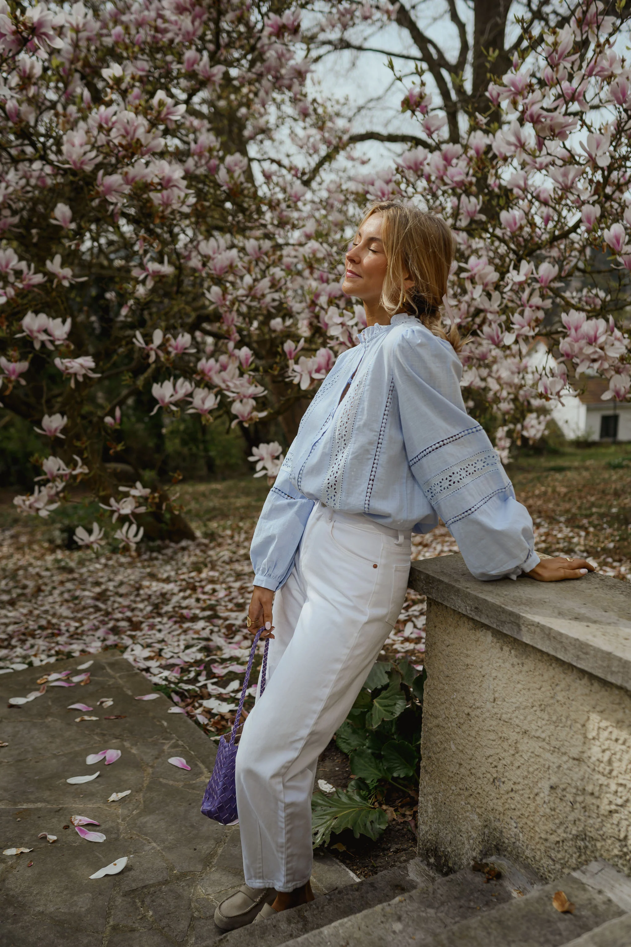 Blue Grain Blouse - Image 3