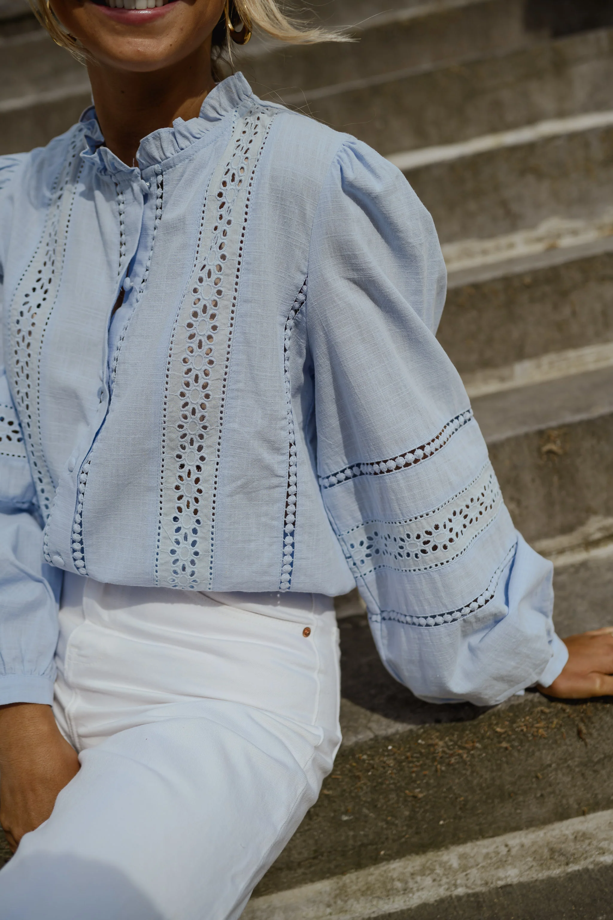 Blue Grain Blouse - Image 8