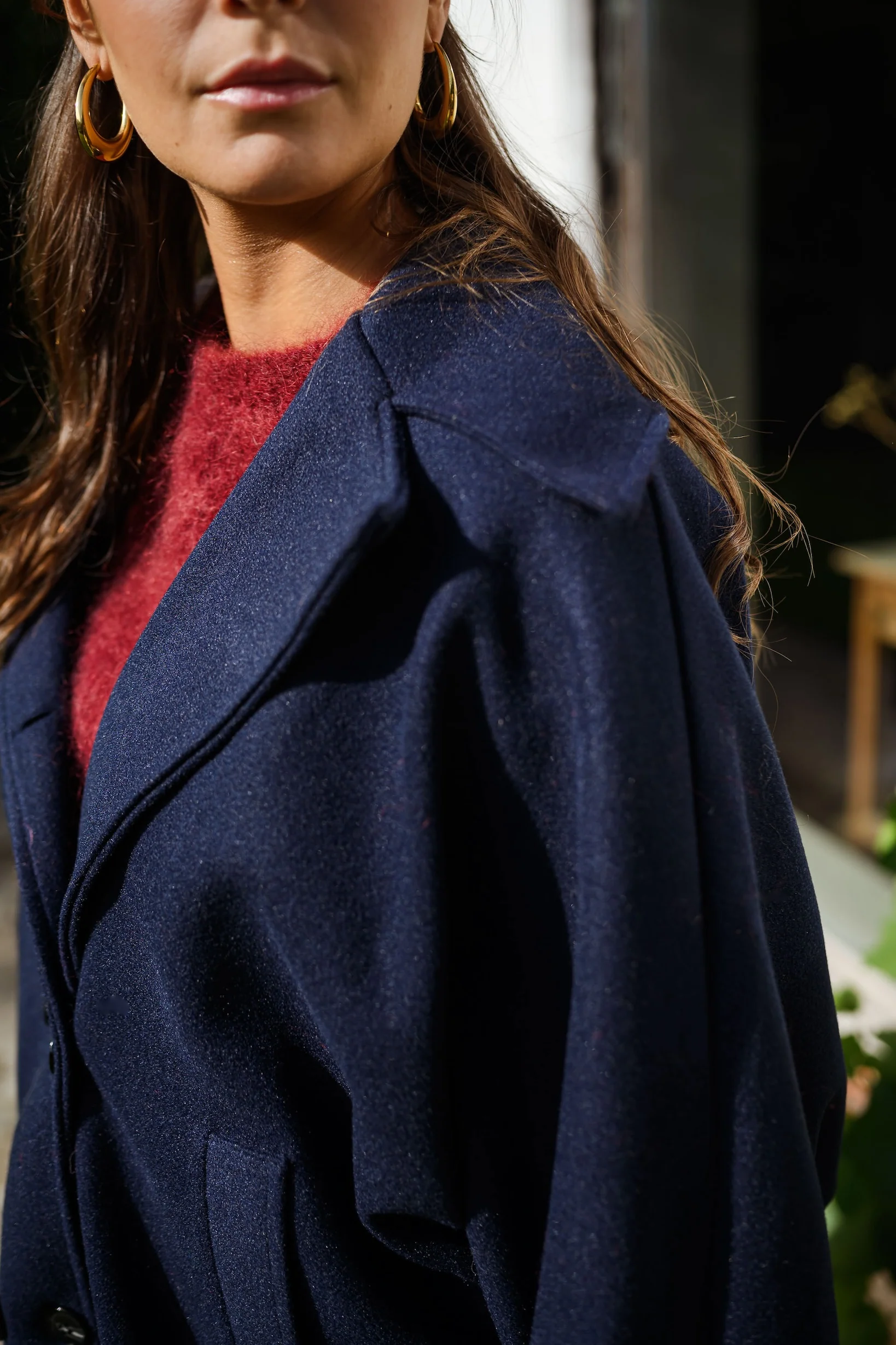 Blue Marlise Coat - Image 11