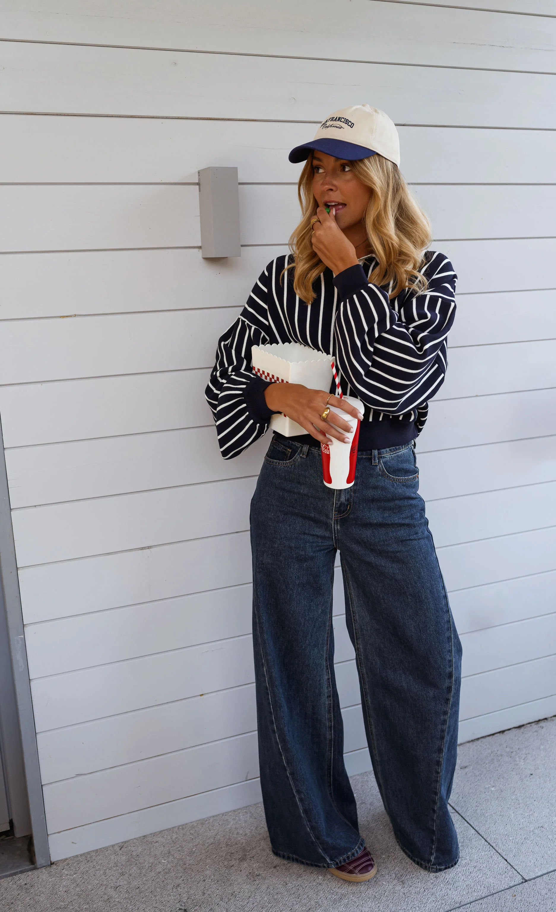 Blue Striped Azriel Sweater - Image 16