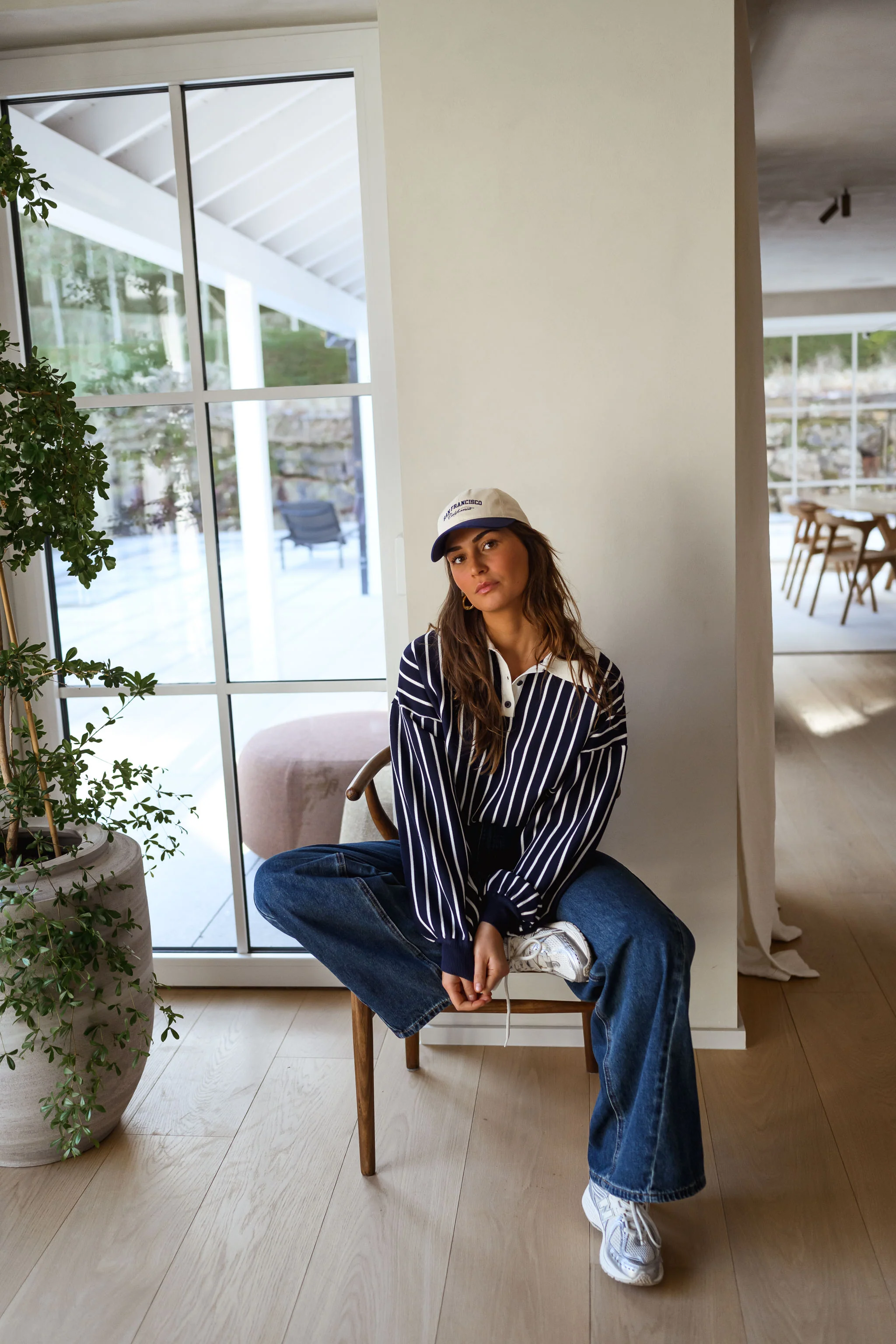 Blue Striped Azriel Sweater - Image 8