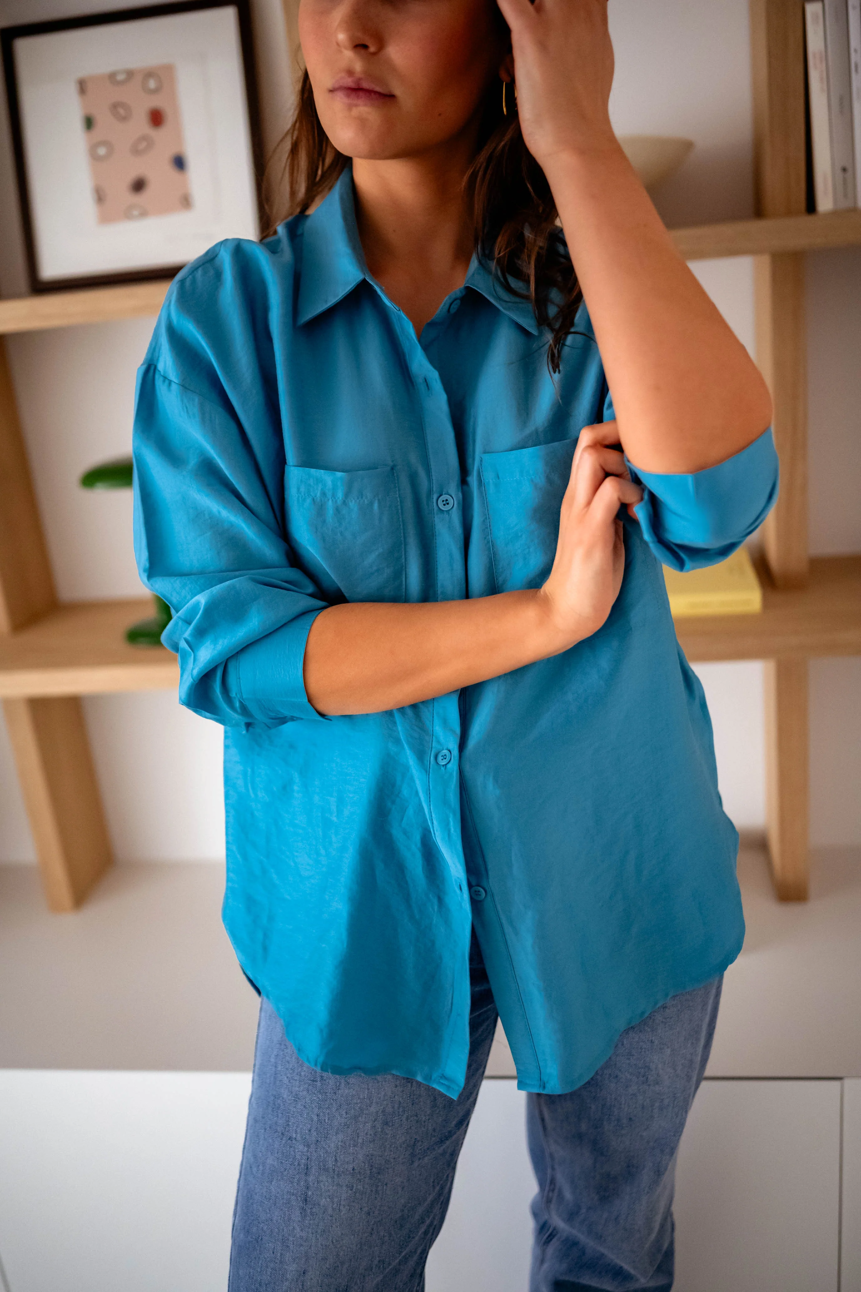 Blue Taiba Shirt - Image 14