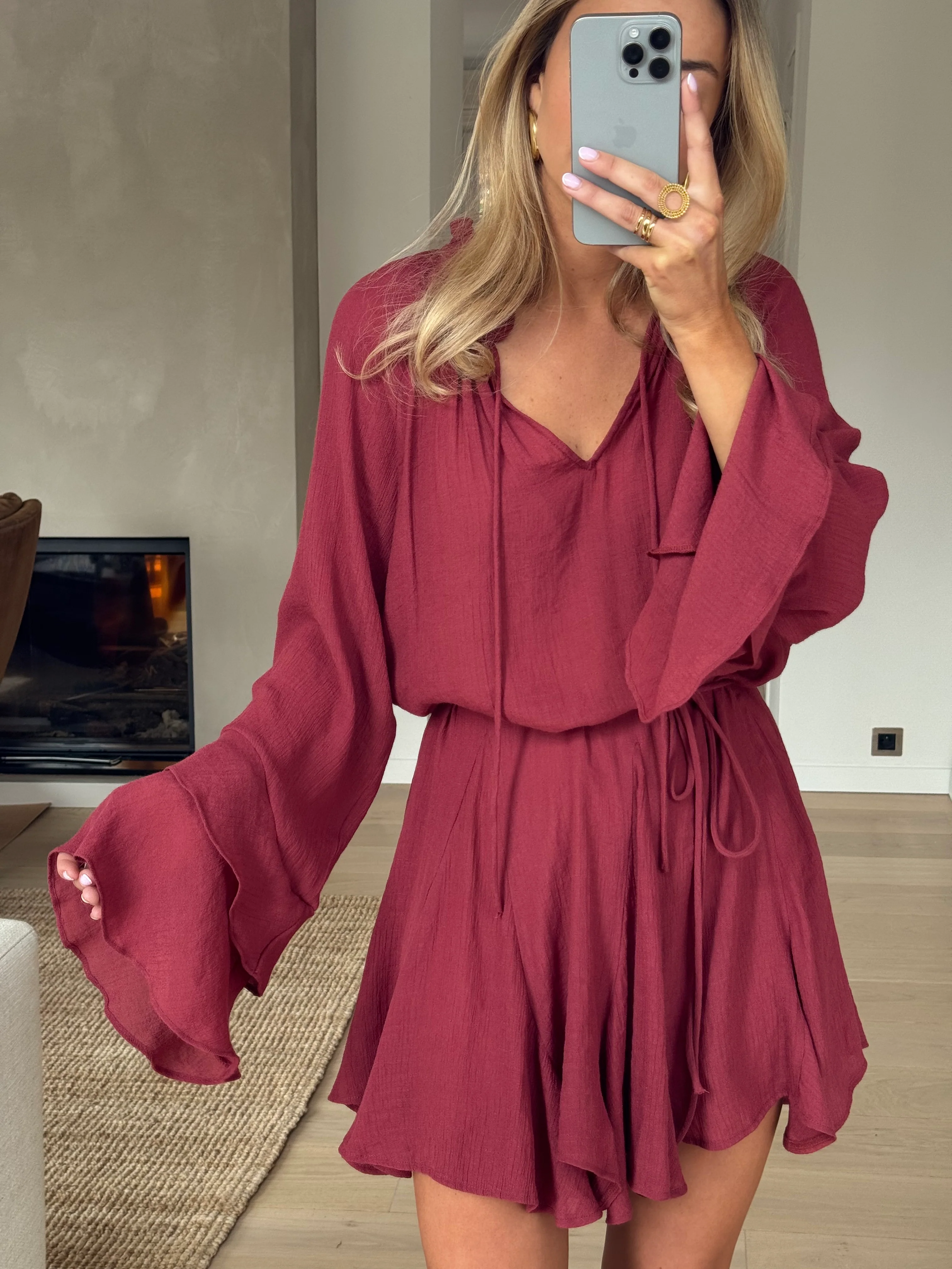 Brick Zora Dress - Image 6
