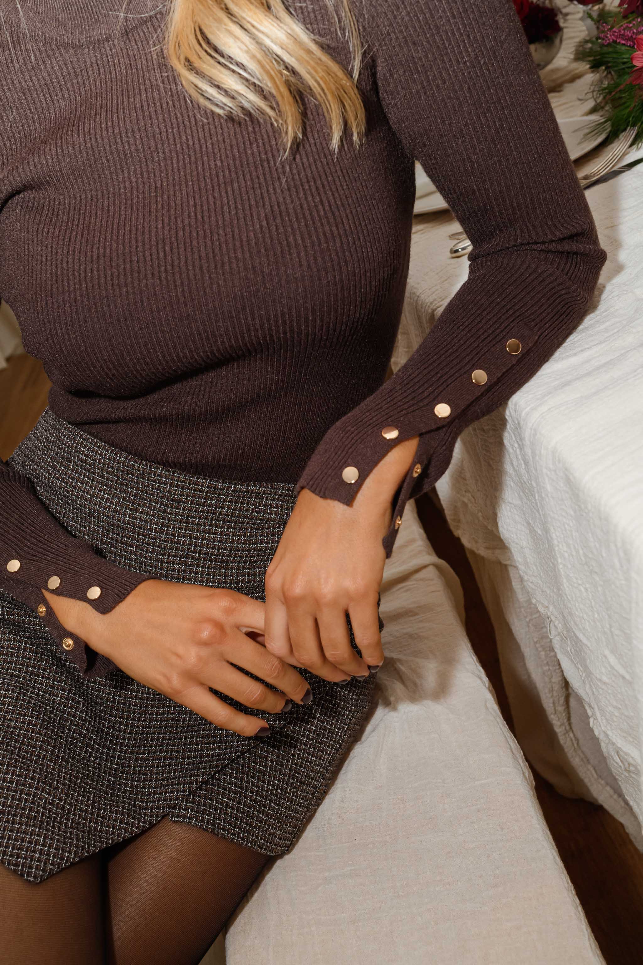 Brown Laly Sweater - Image 2