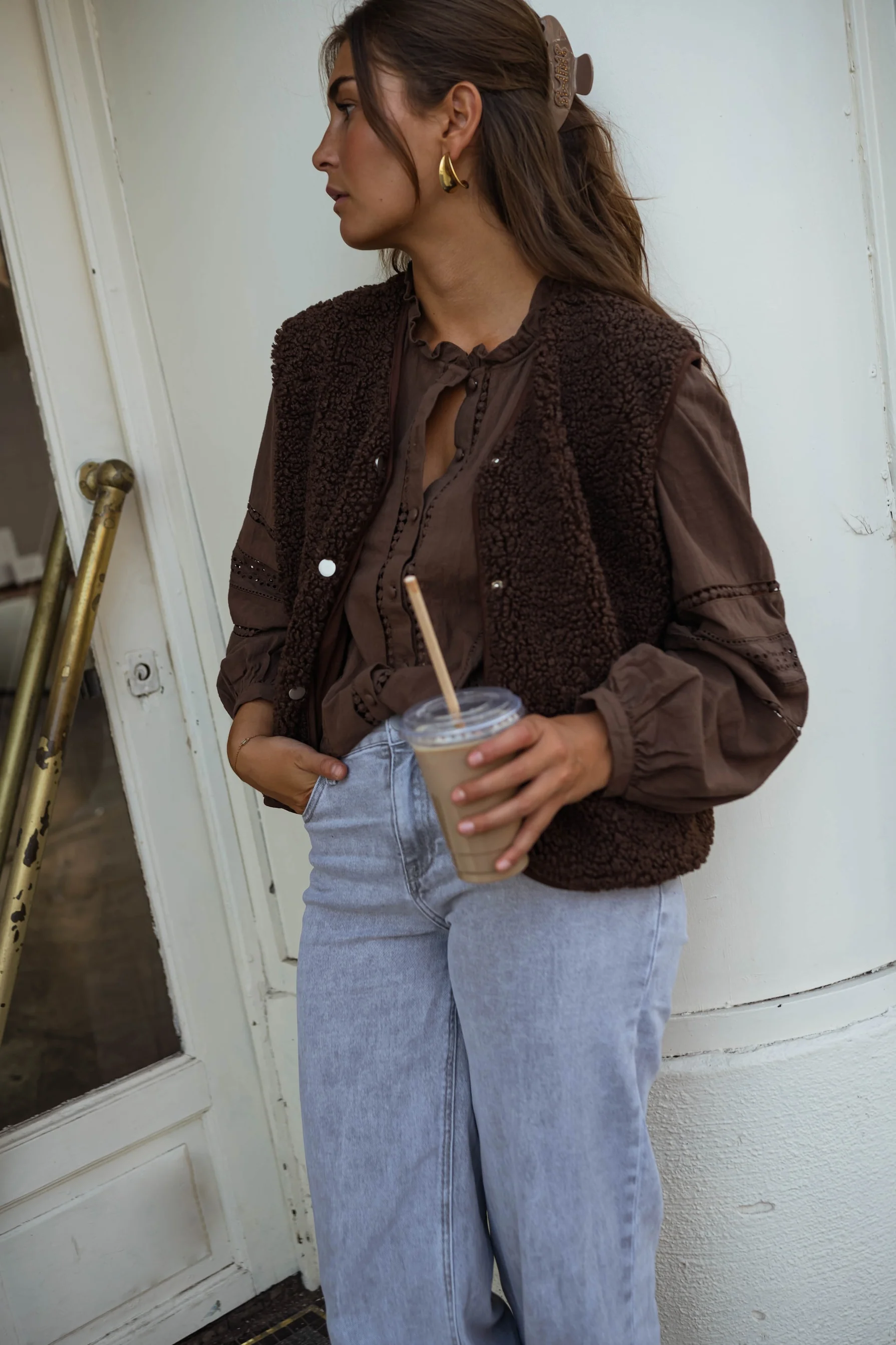 Brown Taoh Vest - Image 5