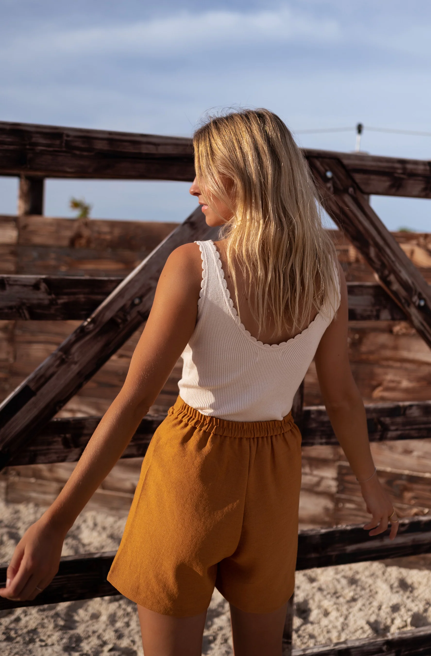 Brown Tressy Shorts - Image 11