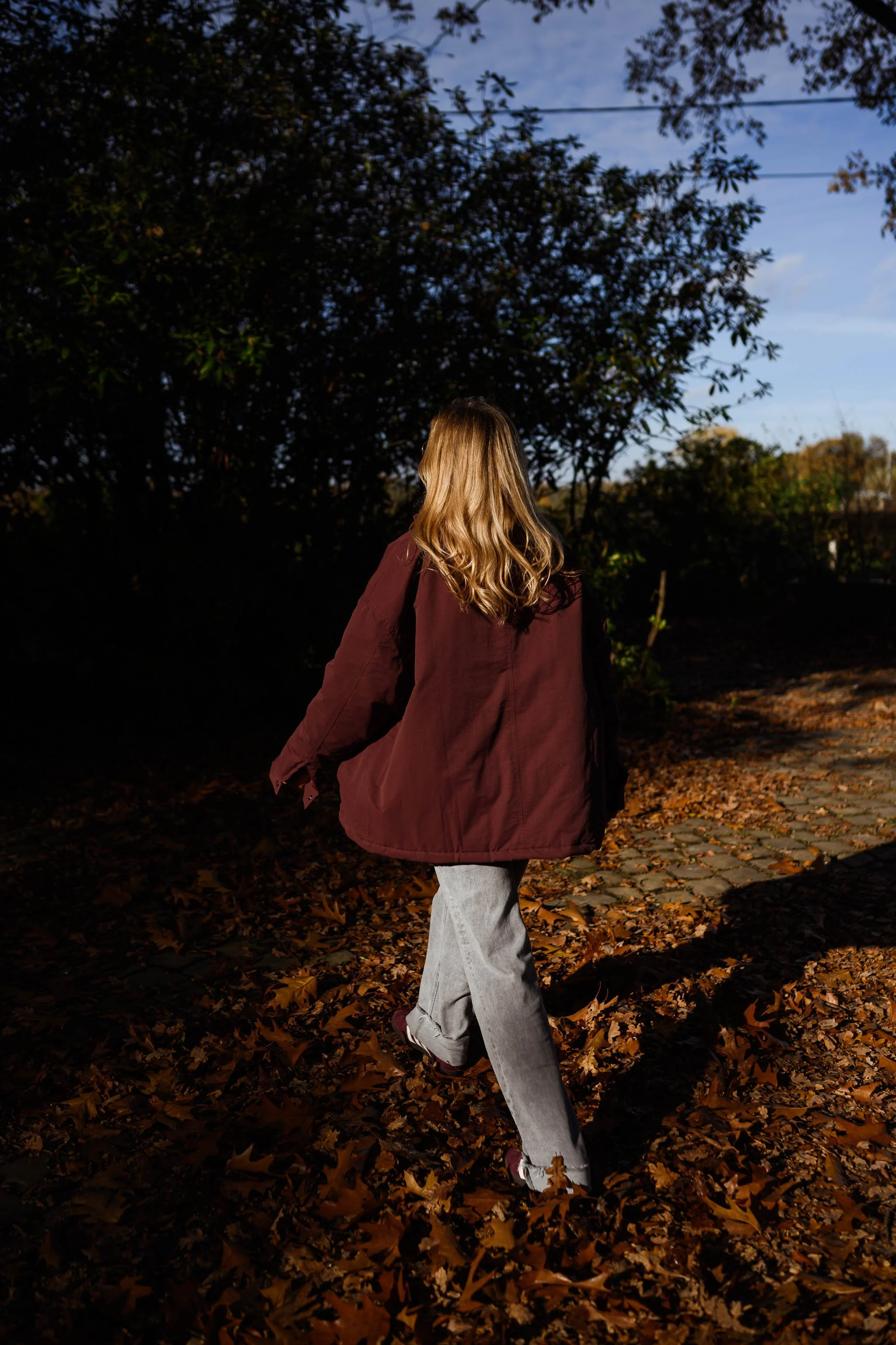 Burgundy Clio Coat - Image 7