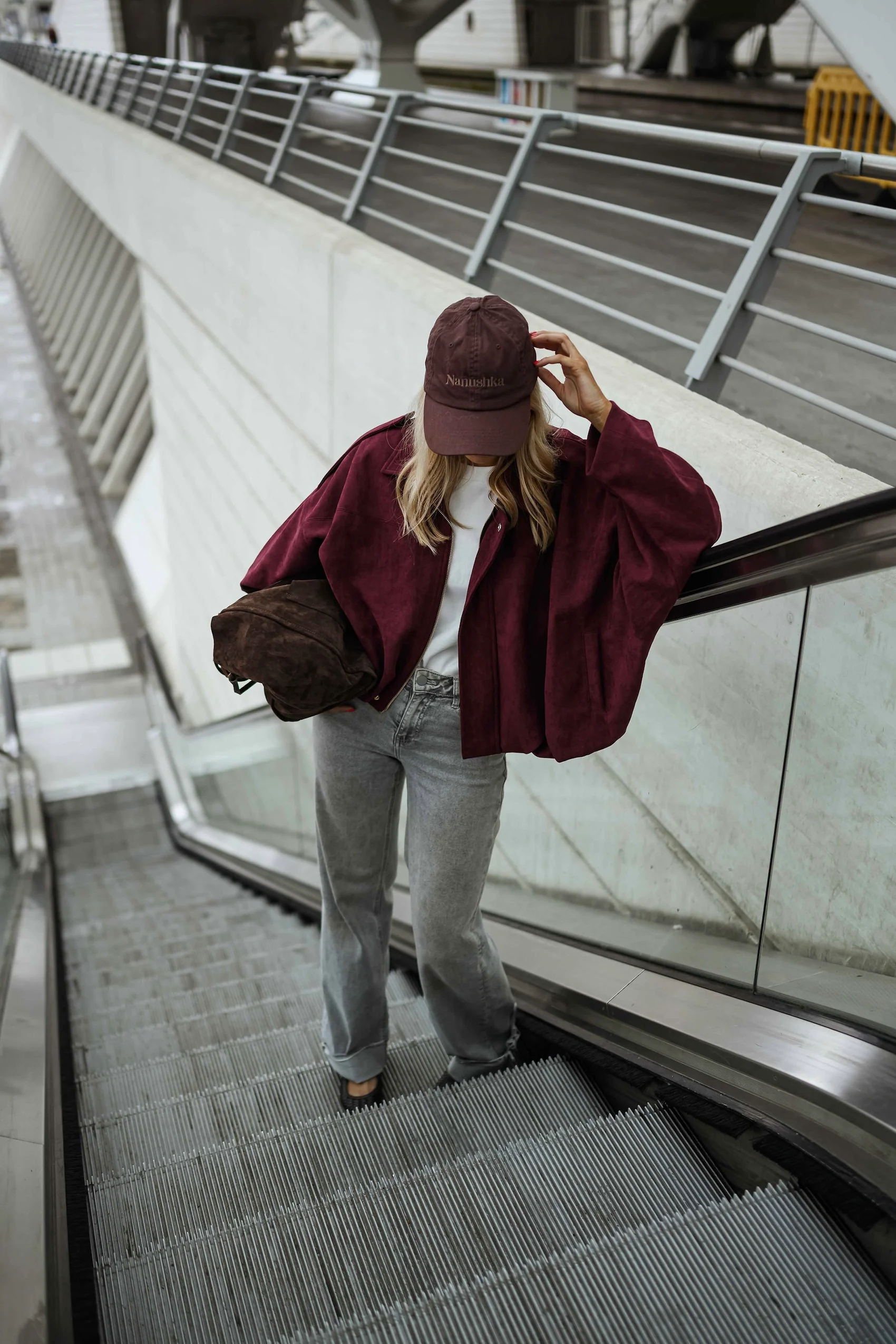 Burgundy Dave Jacket - Image 4
