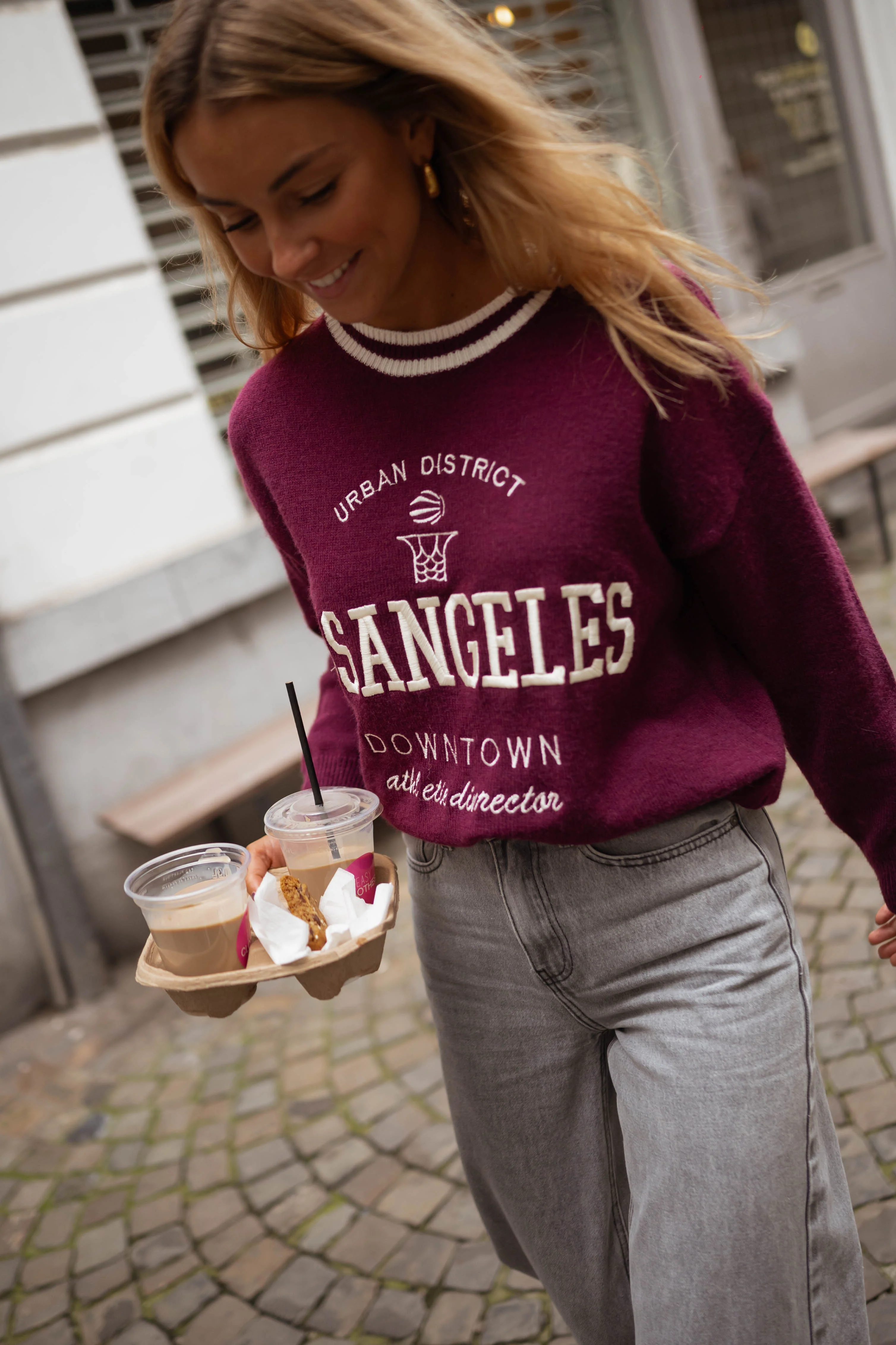 Burgundy Diego Sweater - Image 7