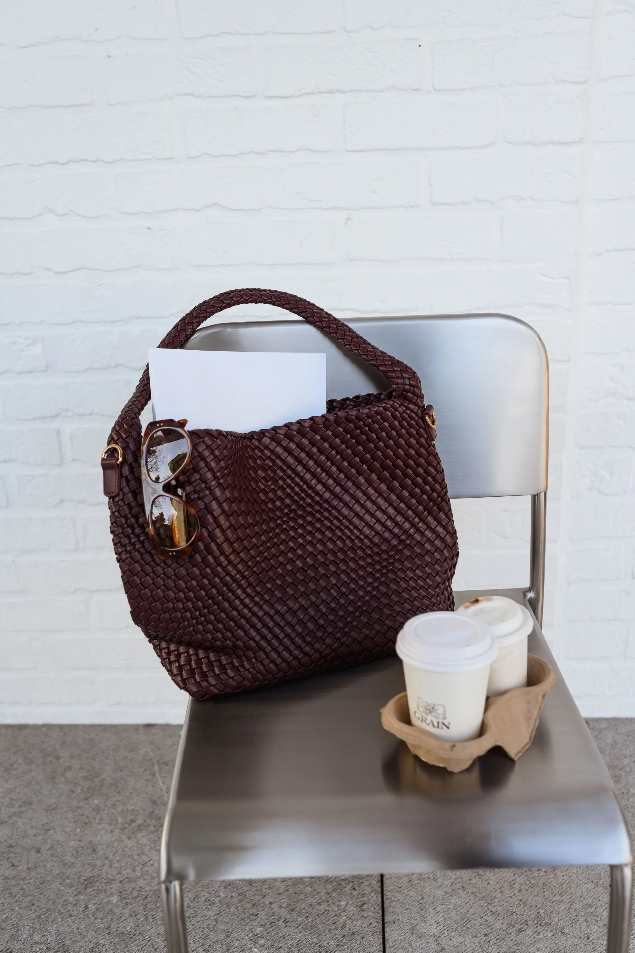 Burgundy Evie Bag - Image 3