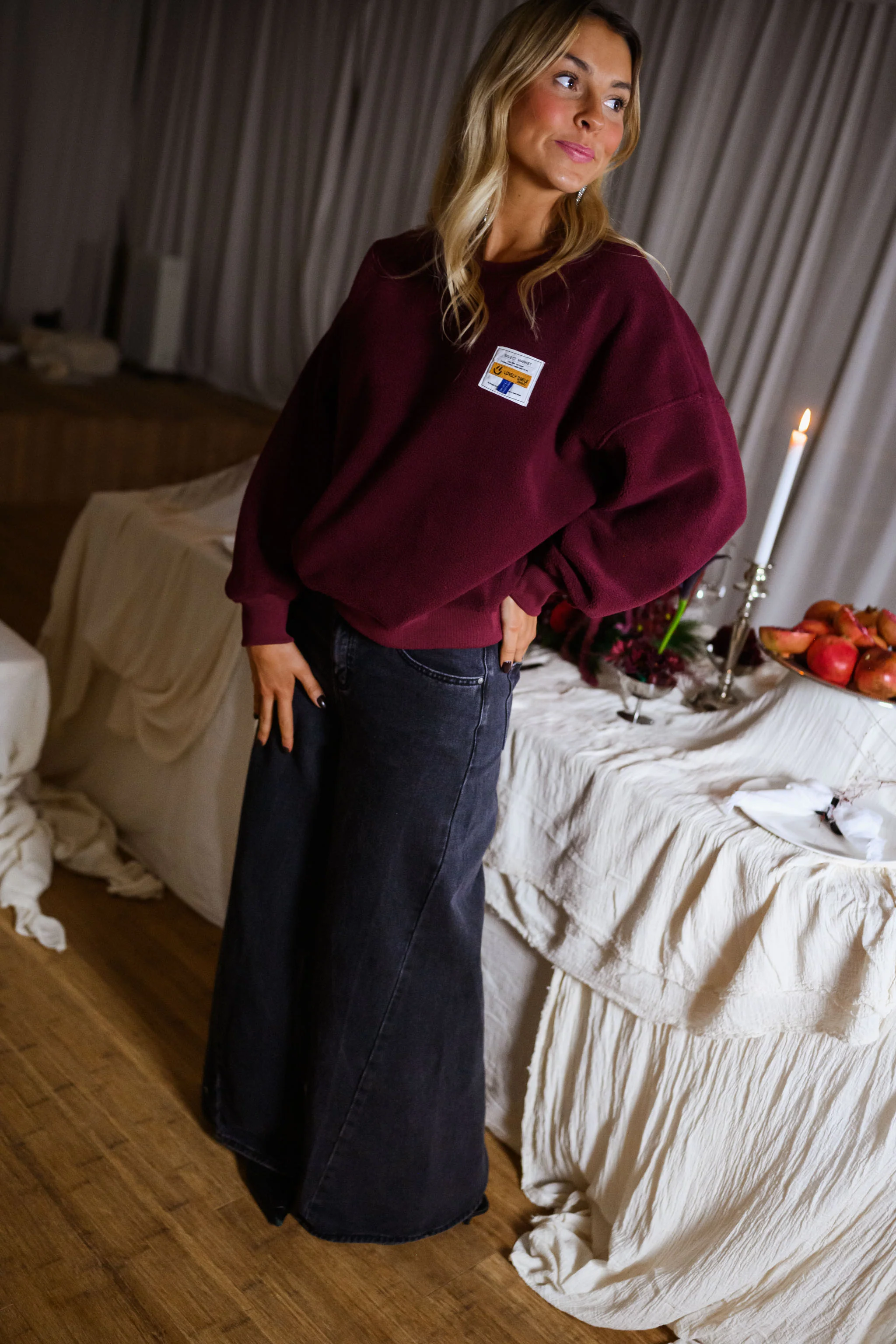 Burgundy Gaella Sweater - Image 11