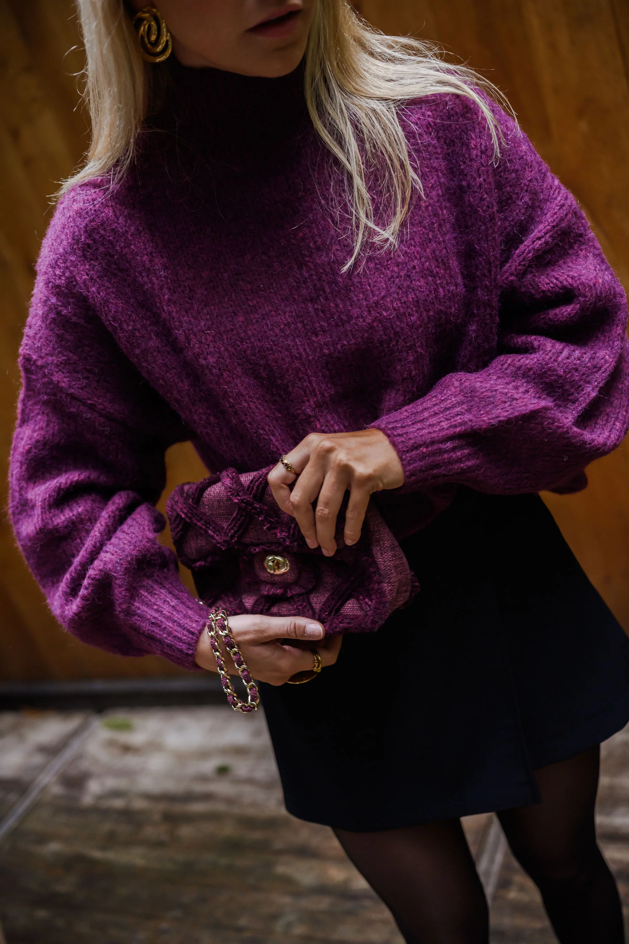 Burgundy Malon Bag - Image 5