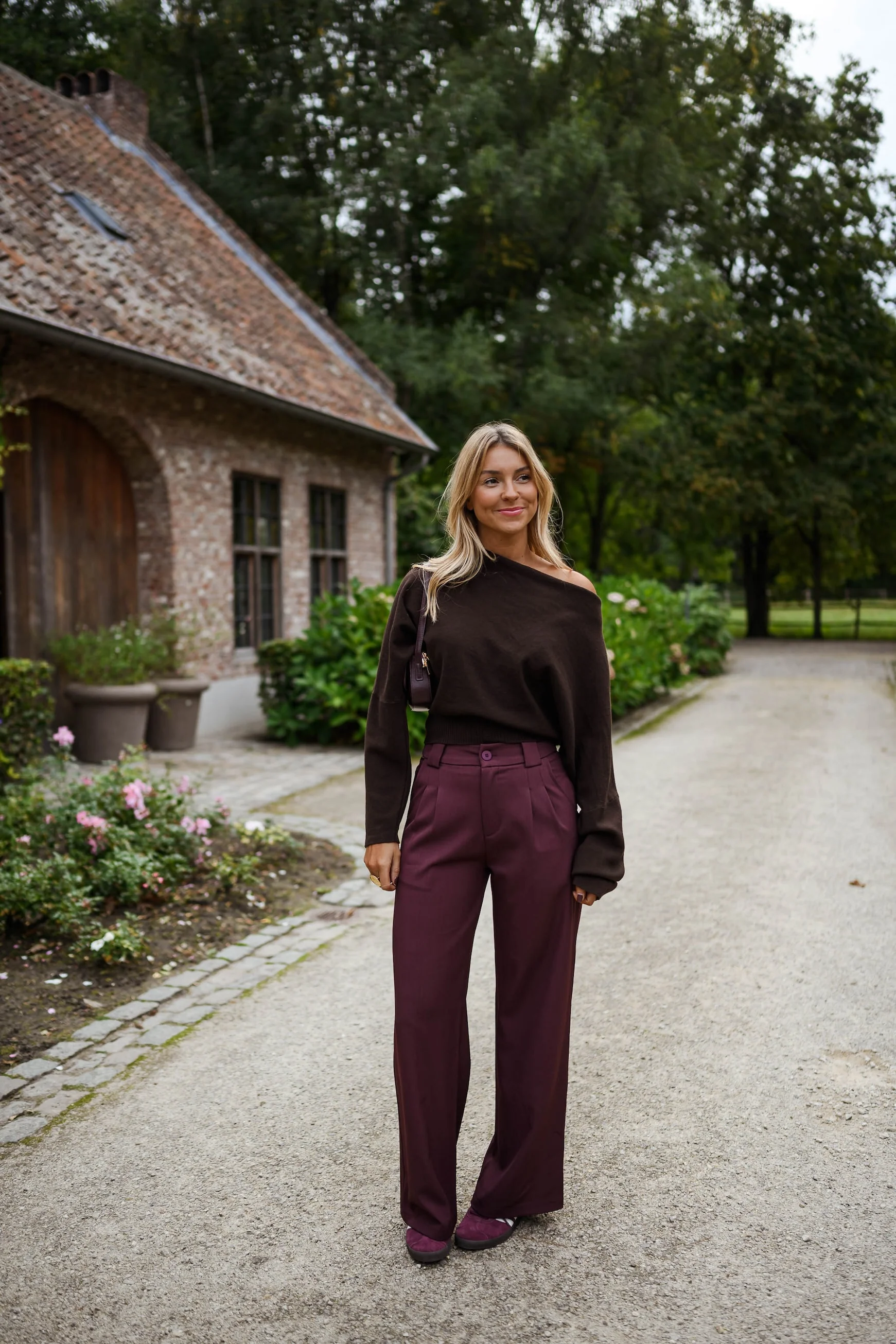 Burgundy Melha Pants - Image 7