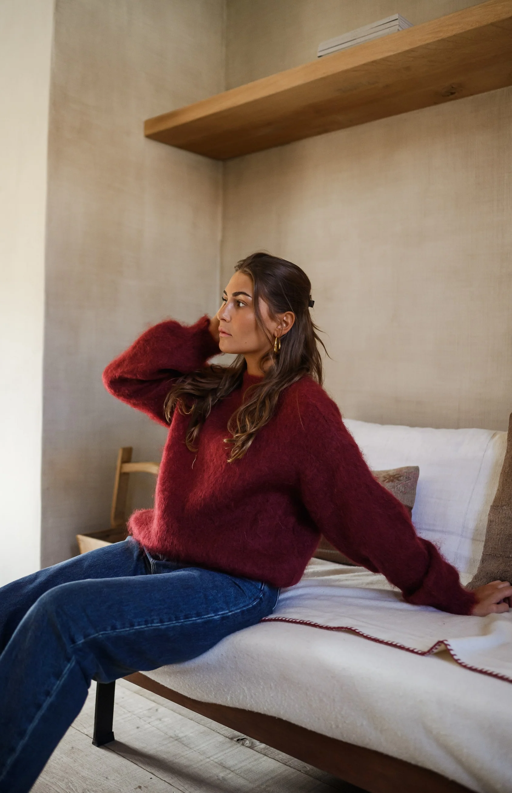 Burgundy Pieter Sweater - Image 10