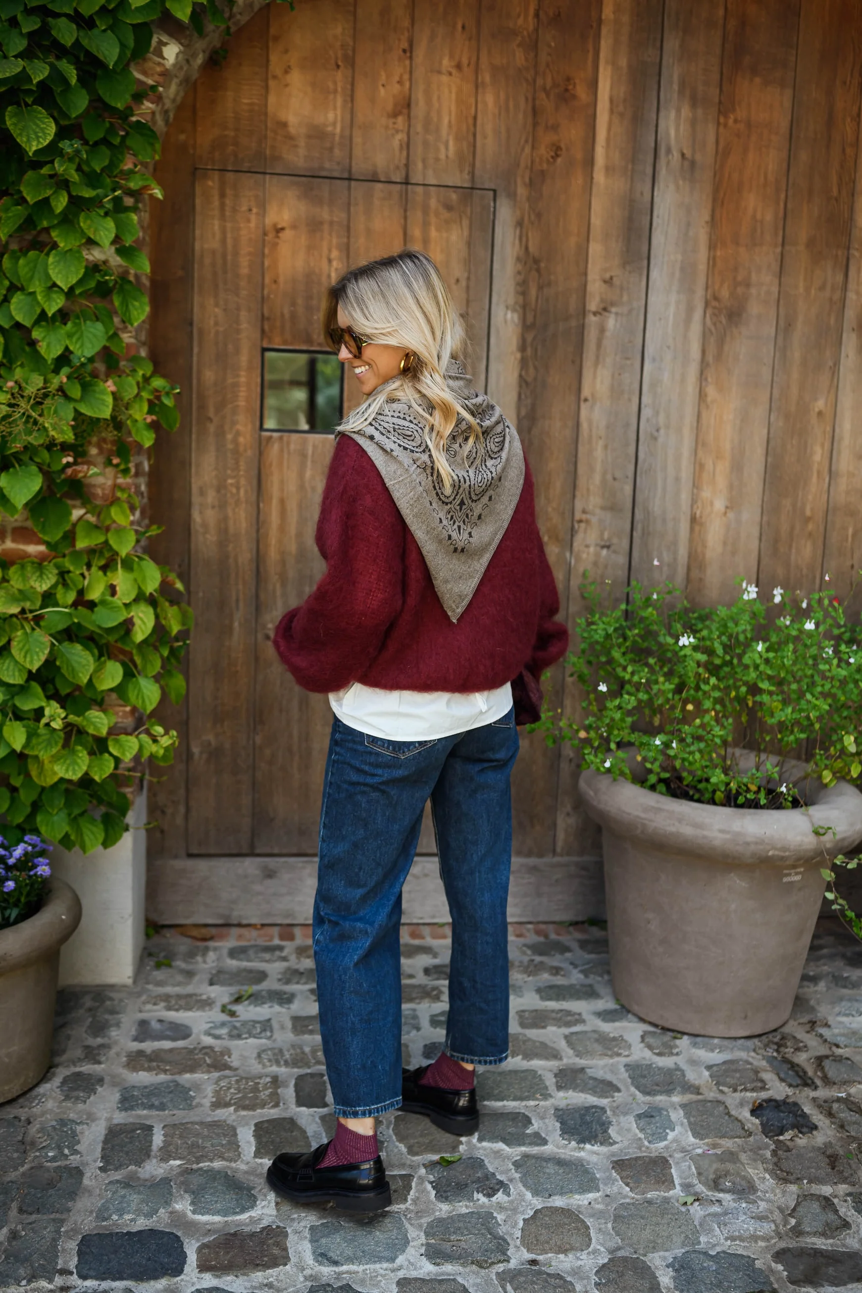 Burgundy Pieter Sweater - Image 8