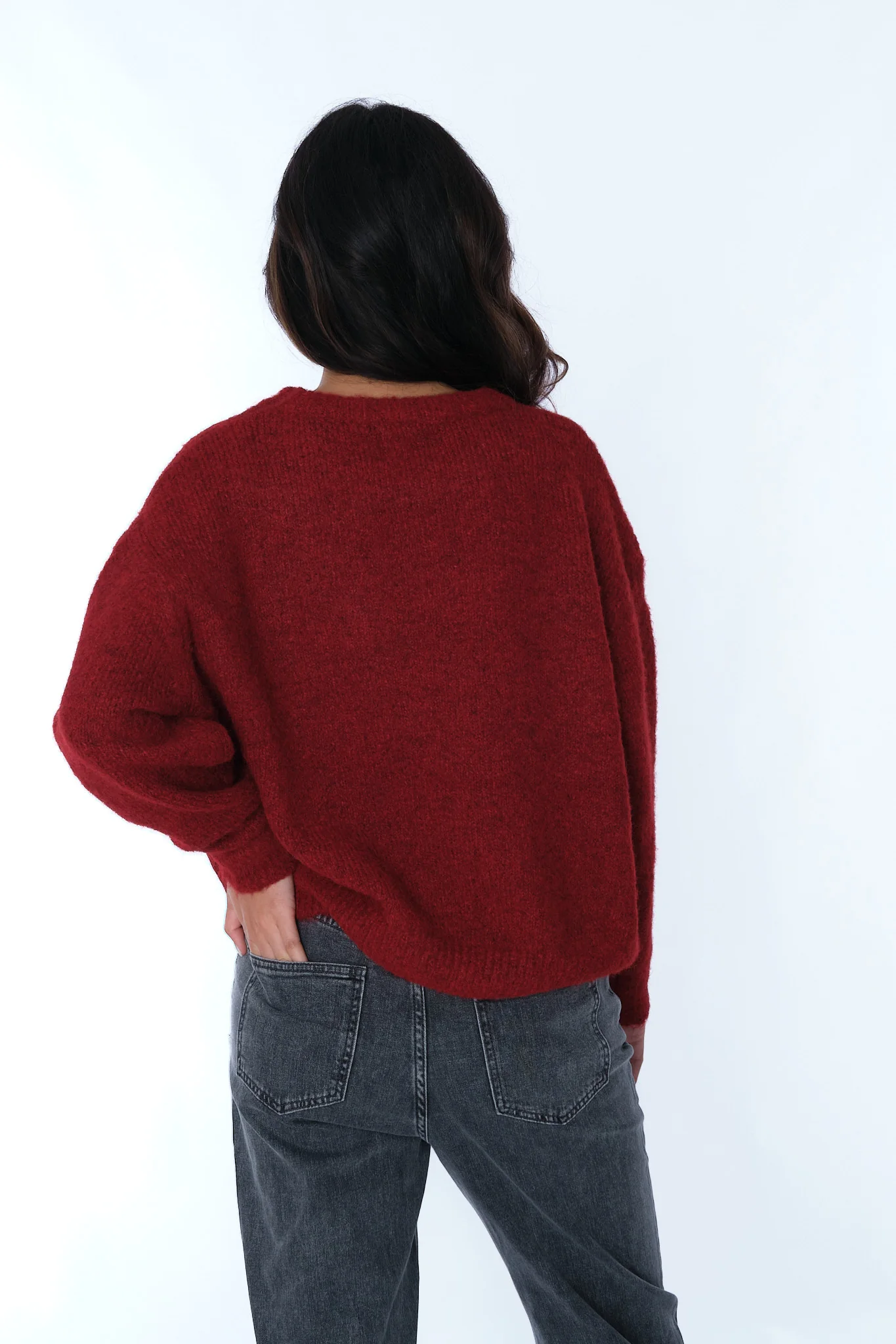 Burgundy Teri Sweater - Image 6