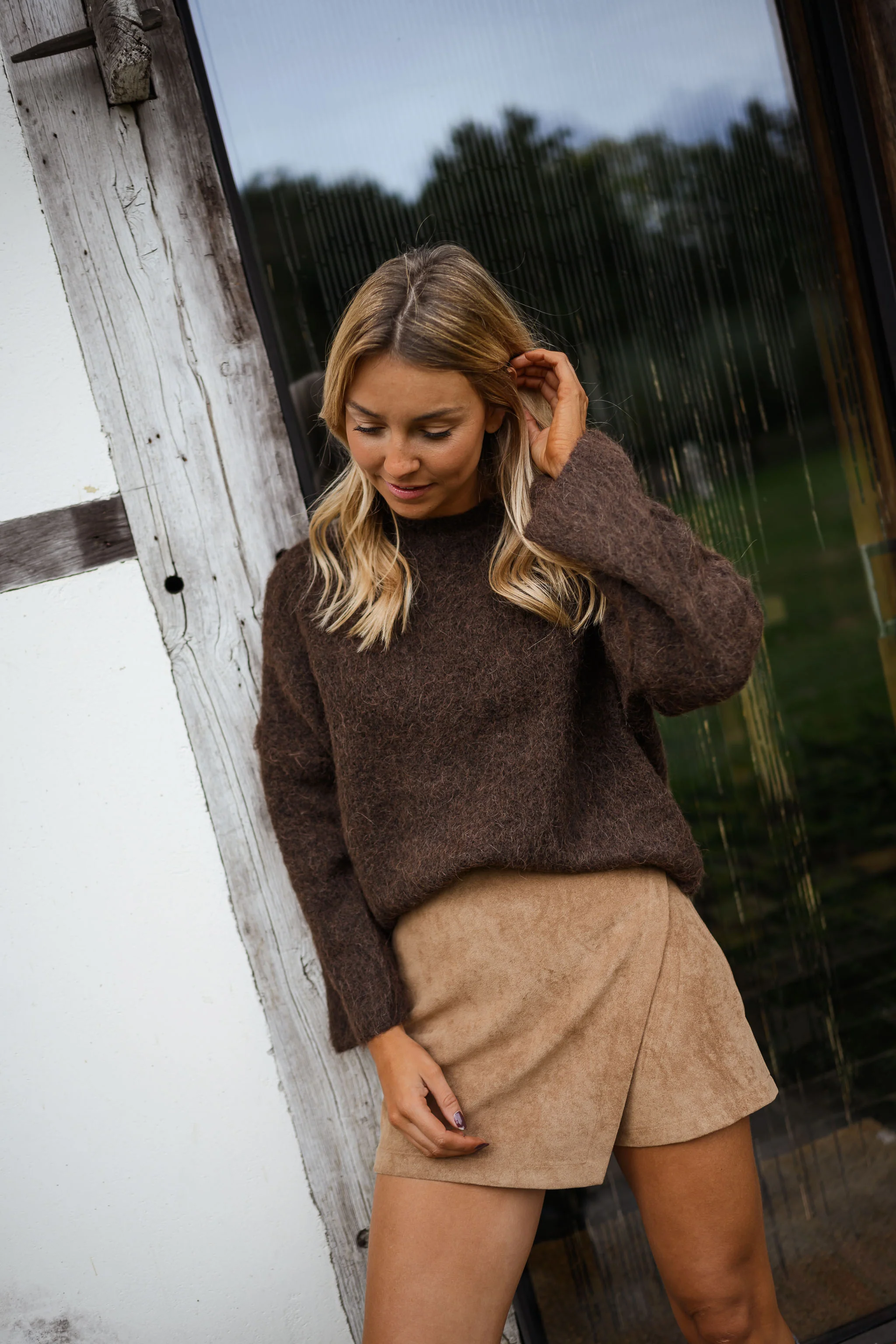 Camel Emma Skort - Image 6
