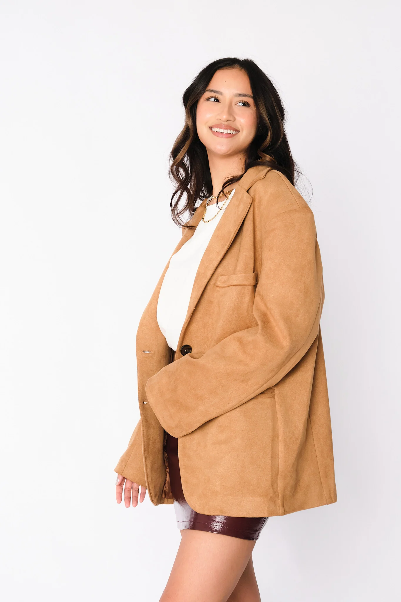 Camel Nadine Jacket - Image 14